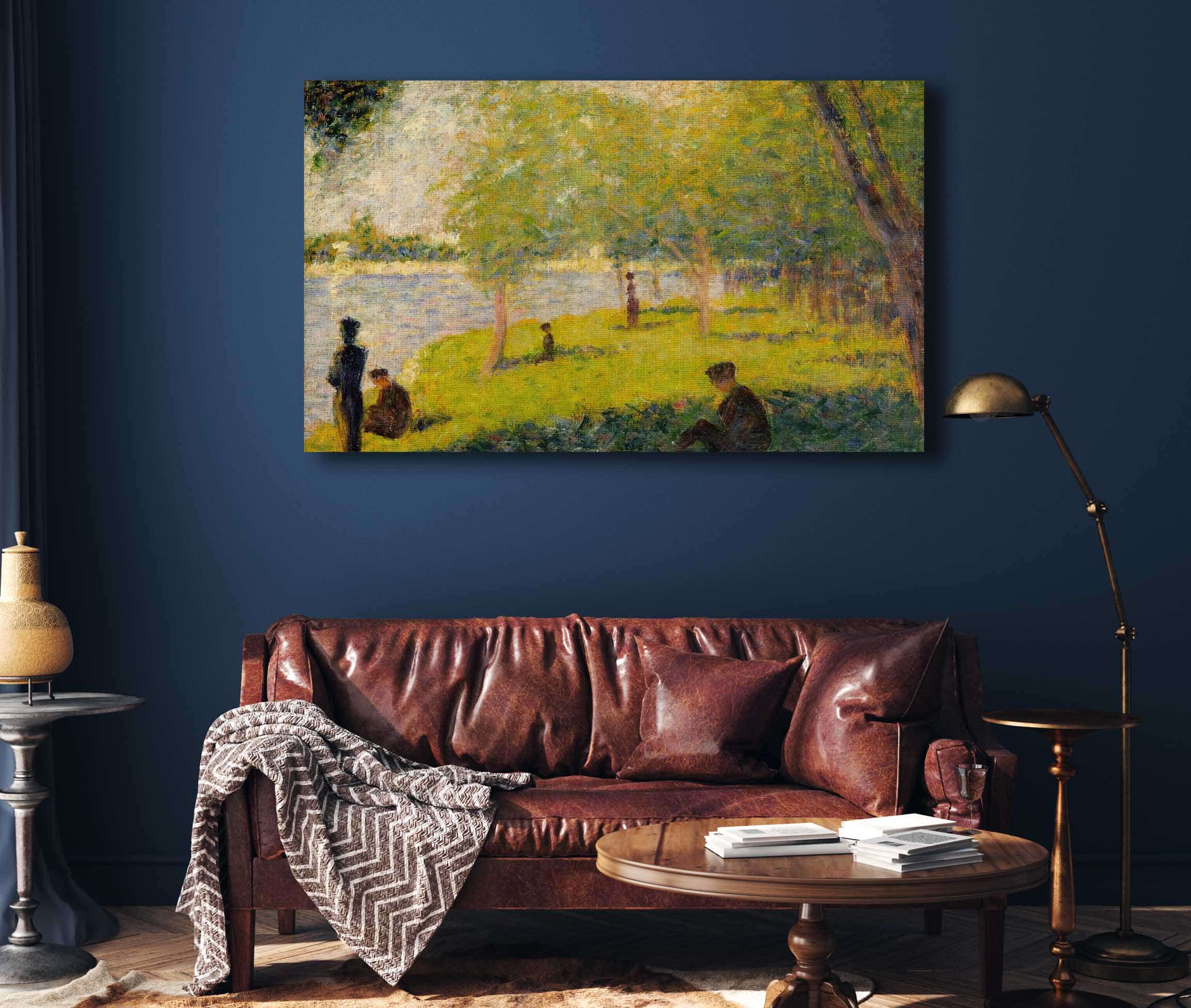 Study For A Sunday On La Grande Jatte by Georges Seurat - Image 11