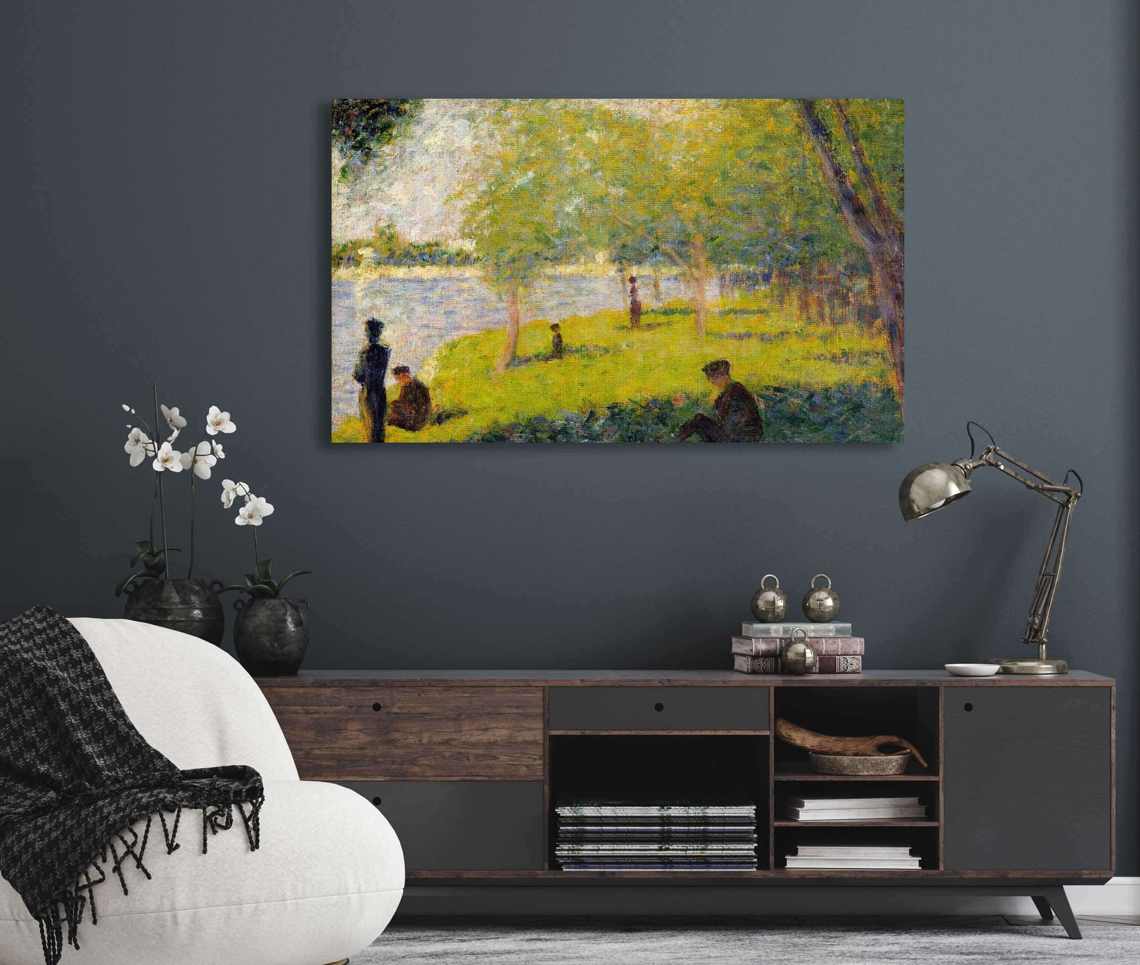 Study For A Sunday On La Grande Jatte by Georges Seurat - Image 14