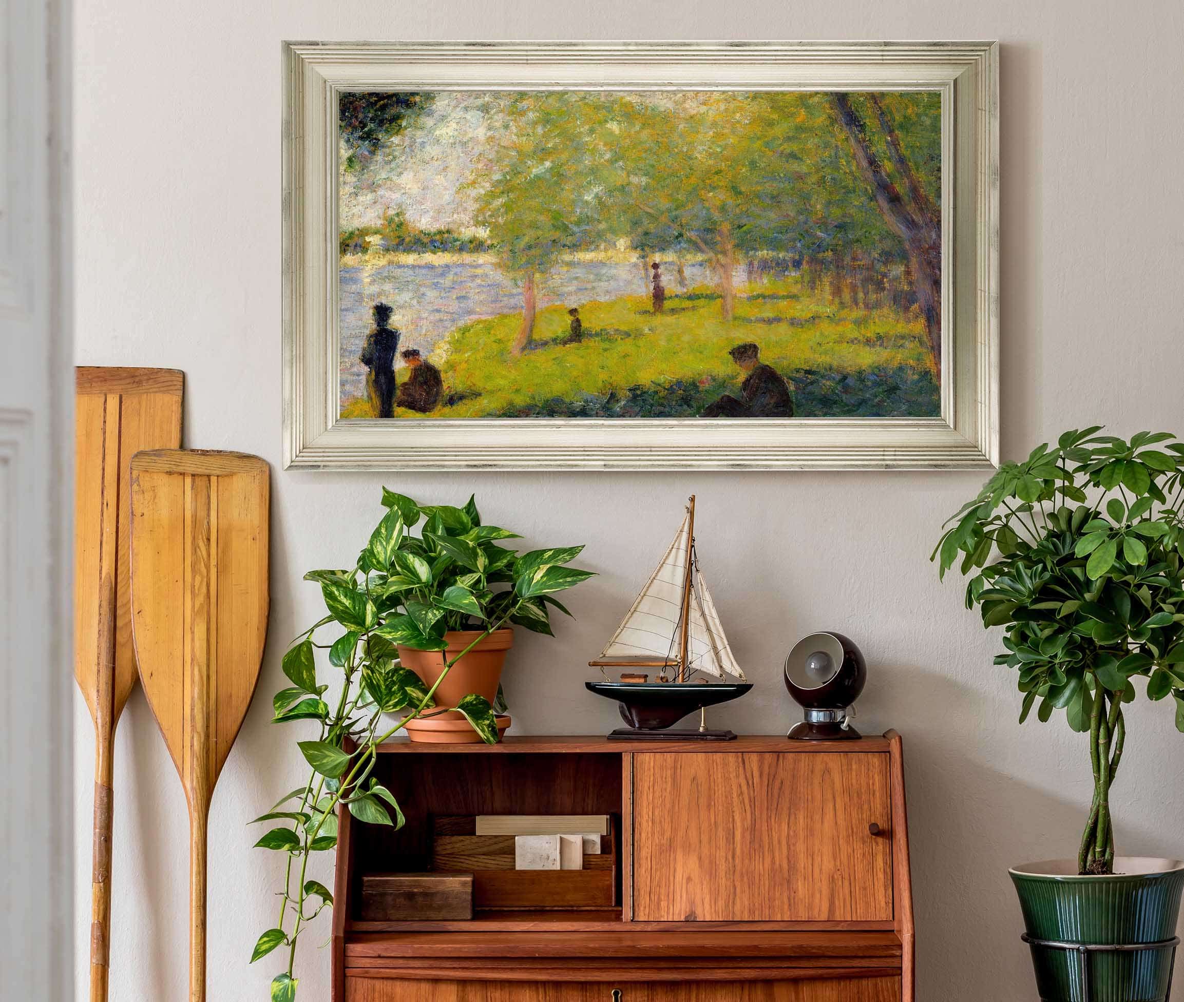 Study For A Sunday On La Grande Jatte by Georges Seurat - Image 16