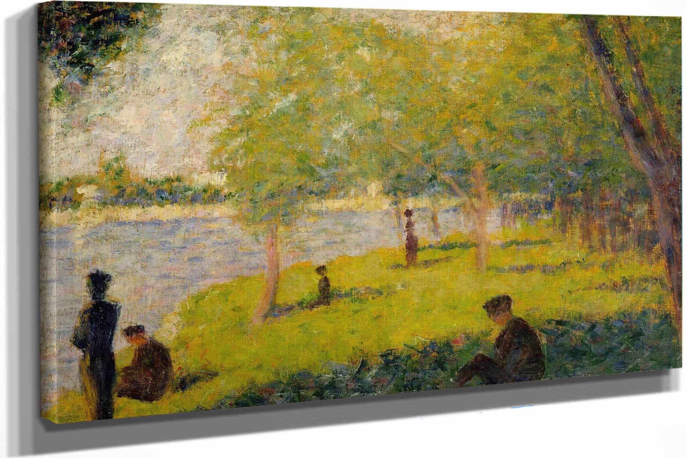Study For A Sunday On La Grande Jatte by Georges Seurat - Image 5
