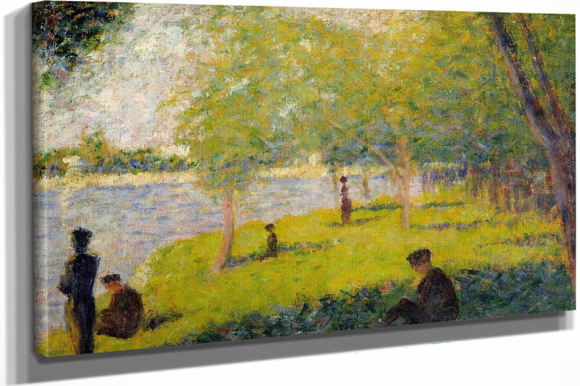 Study For A Sunday On La Grande Jatte by Georges Seurat - Image 6