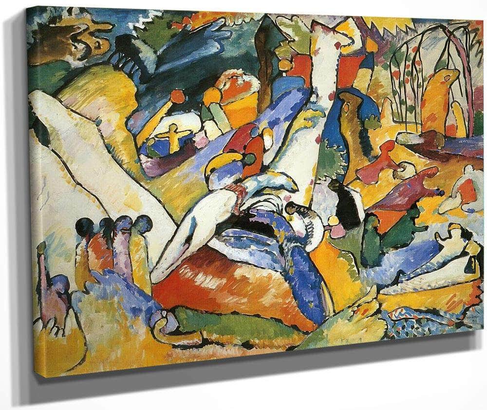 Study For Composition Ii By Wassily Kandinsky