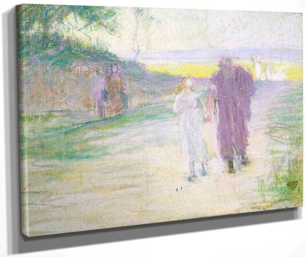 Study For Flight To Egypt By Henry Ossawa Tanner