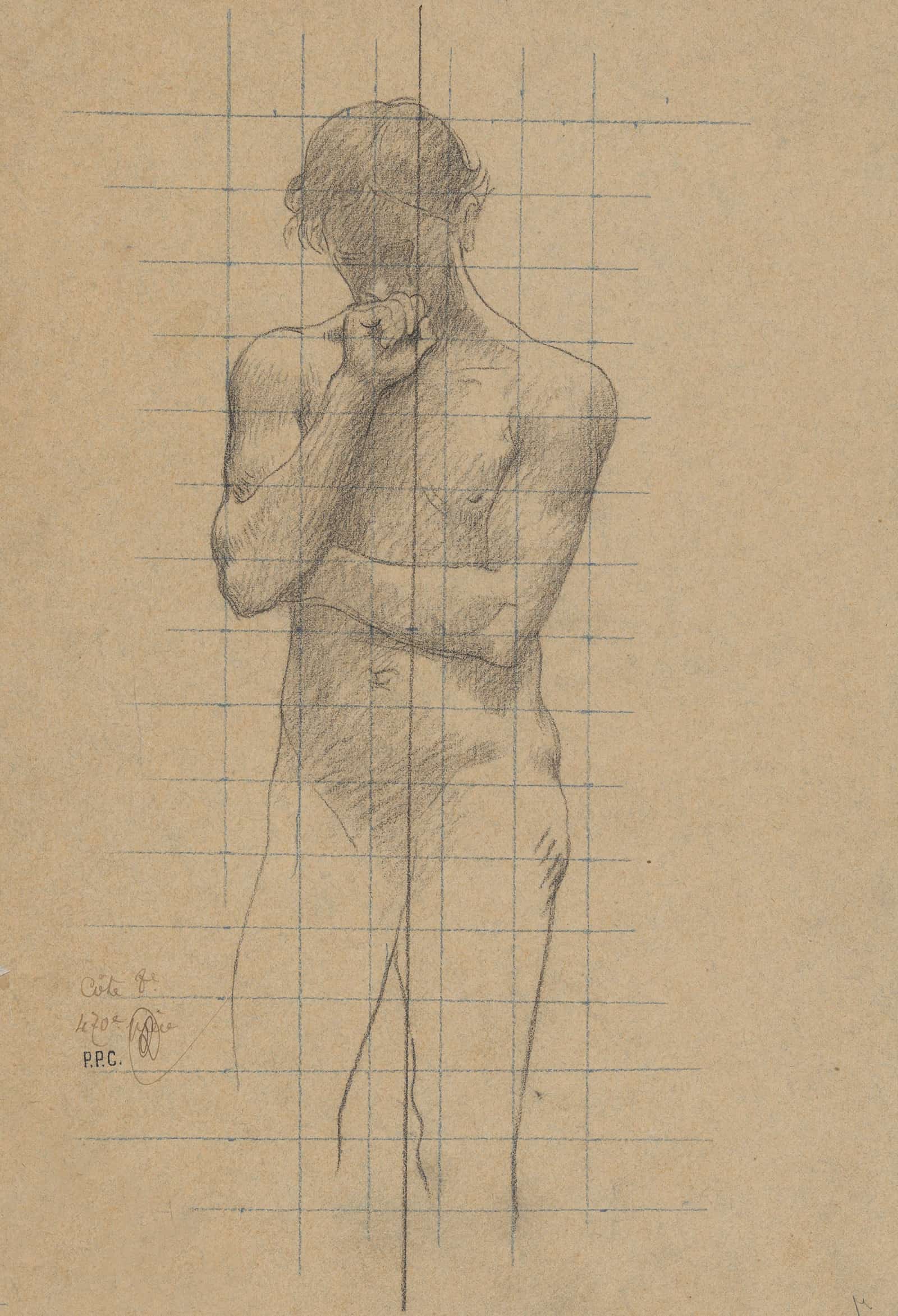 Study For Geometry In The Sorbonne by Pierre Puvis De Chavannes