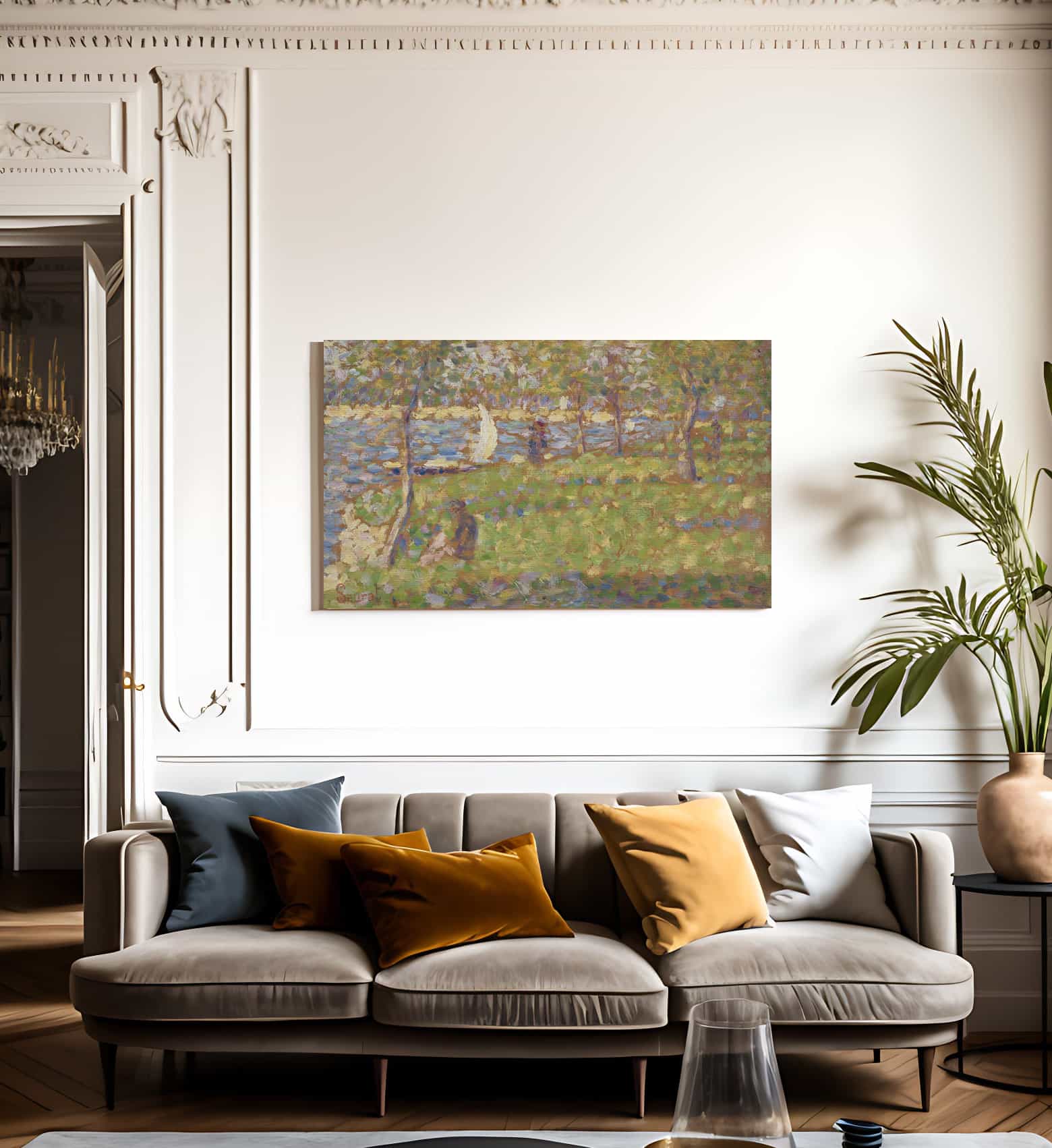 Study For La Grande Jatte By Georges Pierre Seurat - Image 3