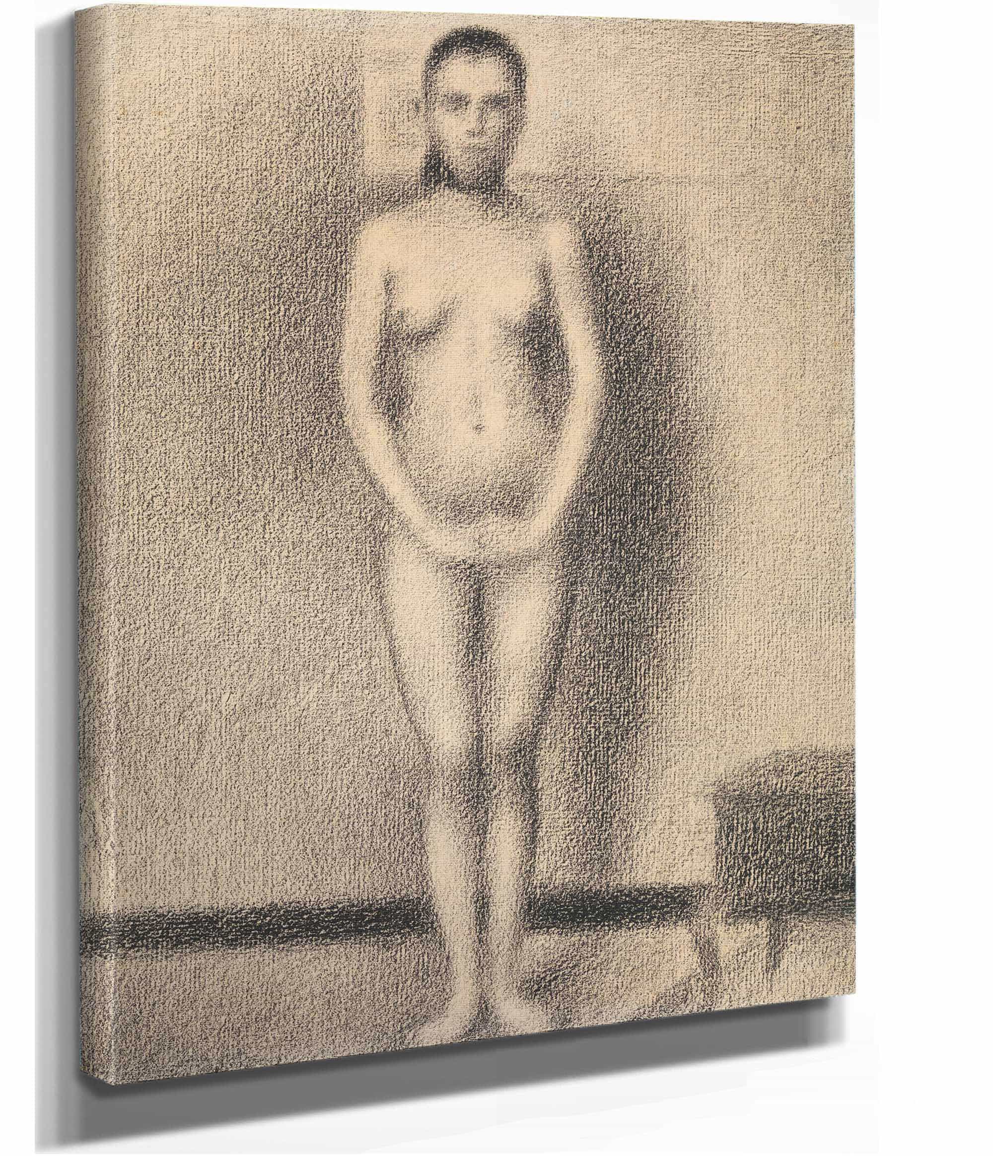 Study For Poseuses by Georges Seurat - Image 2