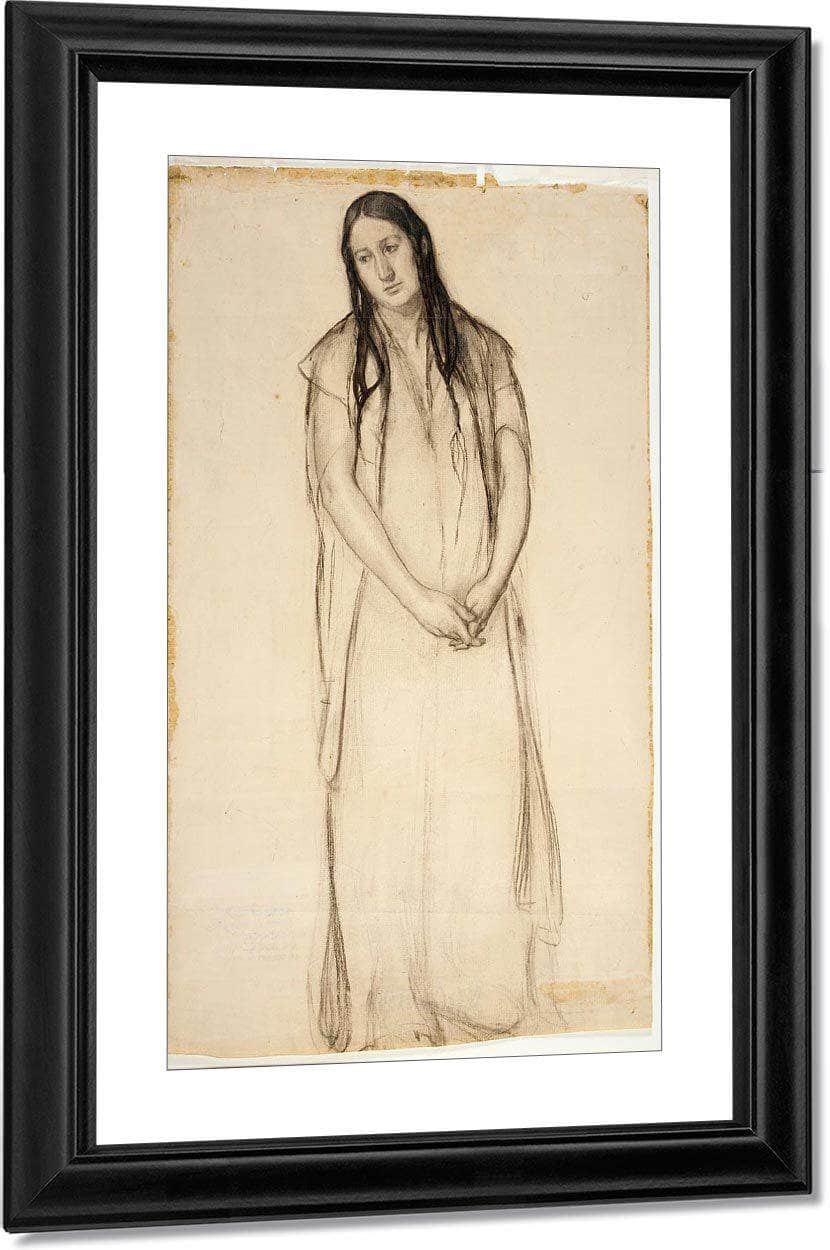 Study For Rachel From The Mothers Of The Bible By Henry Ossawa Tanner - Image 3
