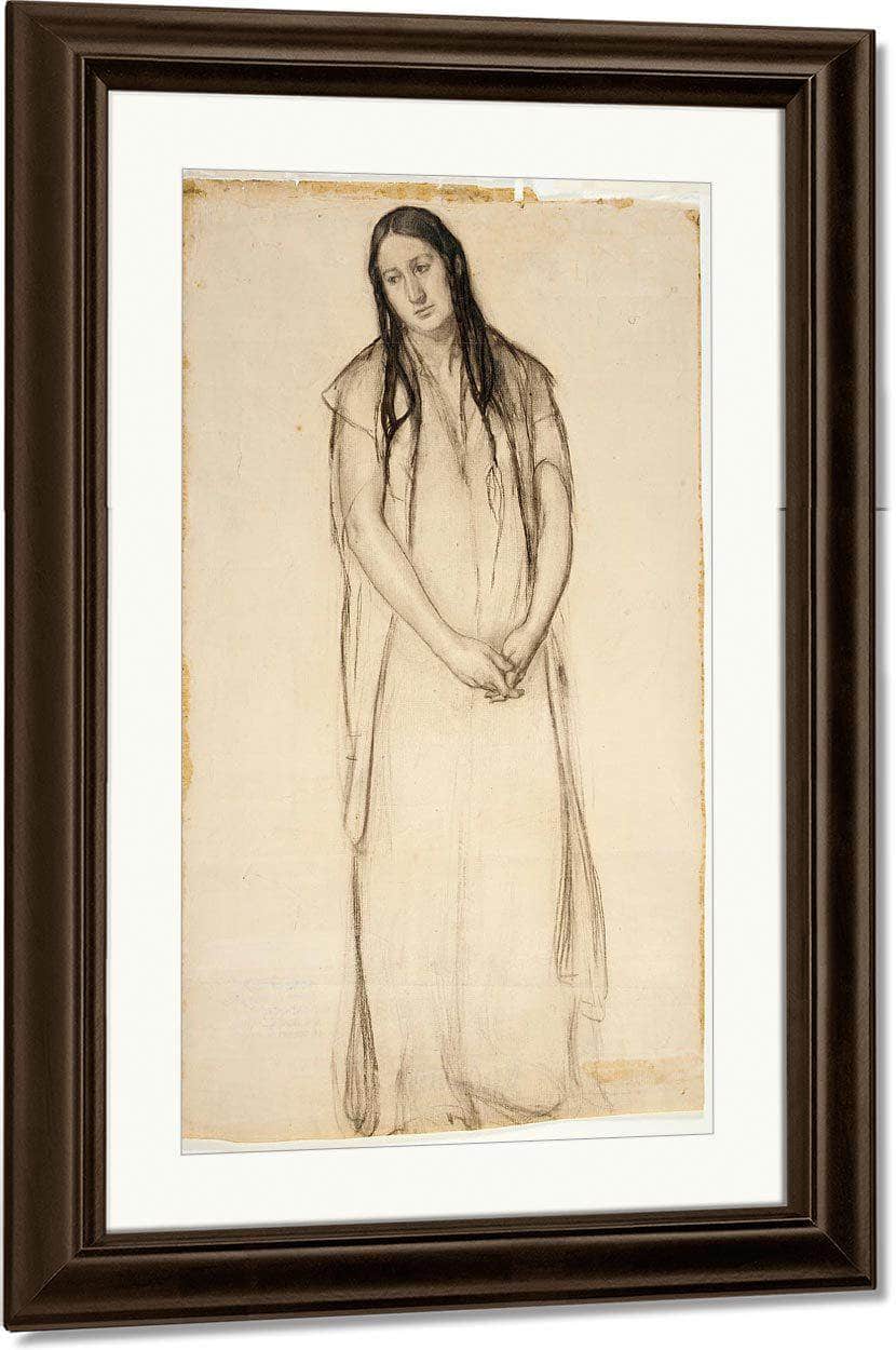 Study For Rachel From The Mothers Of The Bible By Henry Ossawa Tanner - Image 4