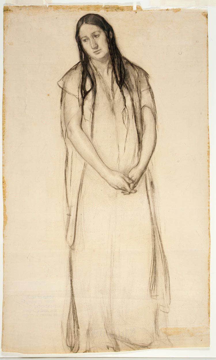Study For Rachel From The Mothers Of The Bible By Henry Ossawa Tanner - Image 6