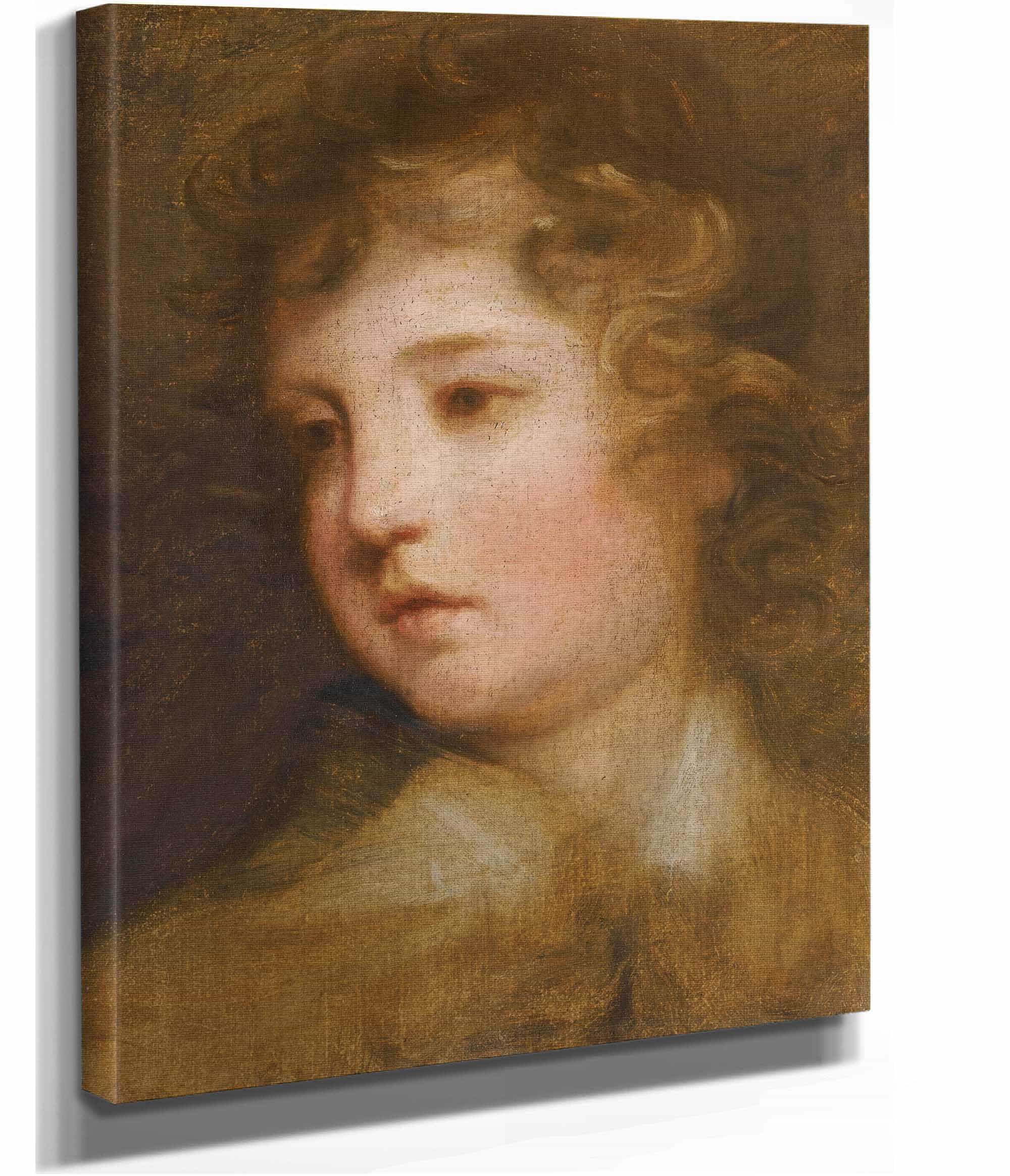 Study For The Portrait Of Lord George Seymour Conway by Sir Joshua Reynolds - Image 2