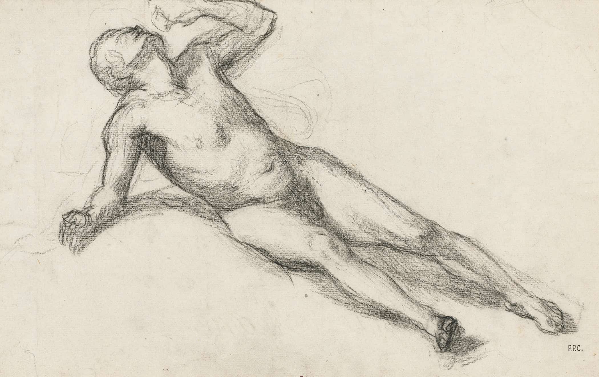 Study For The War by Pierre Puvis De Chavannes - Image 2