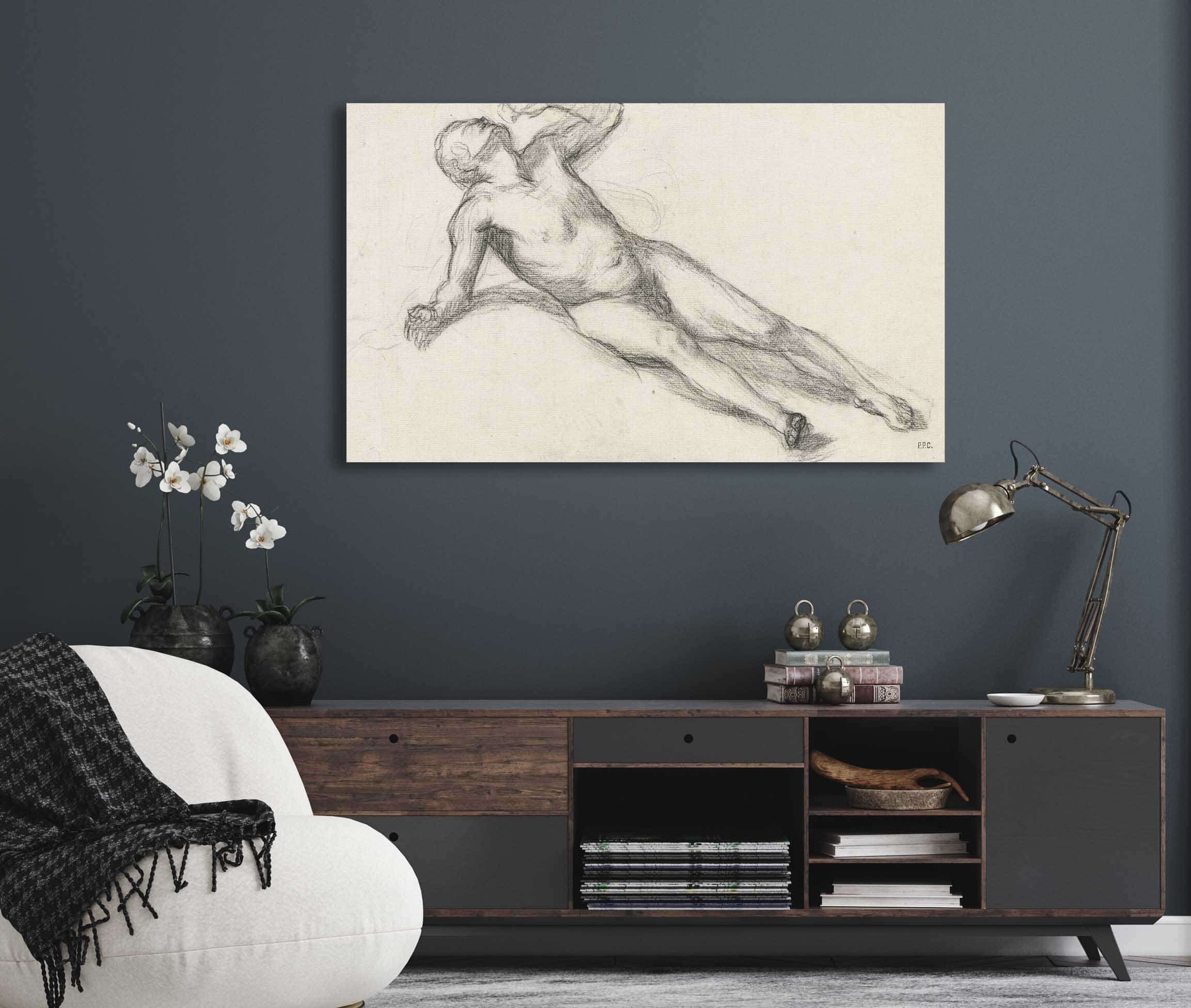 Study For The War by Pierre Puvis De Chavannes - Image 5