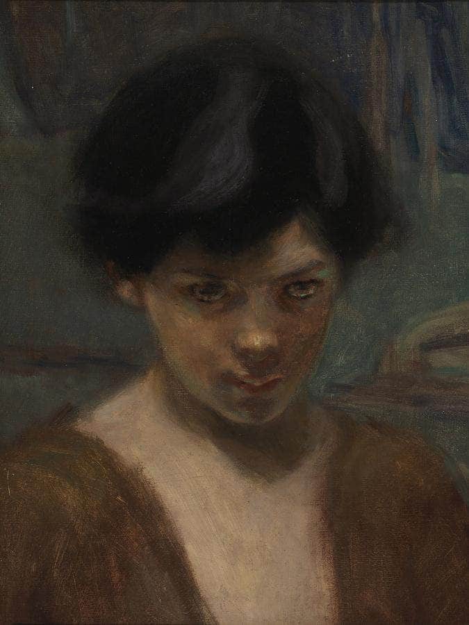 Study Head Of A Boy By Alice Pike Barney - Image 6