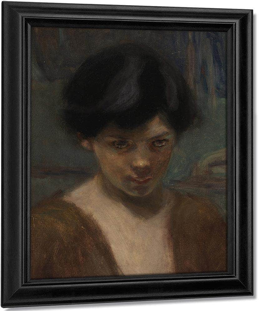 Study Head Of A Boy By Alice Pike Barney - Image 7