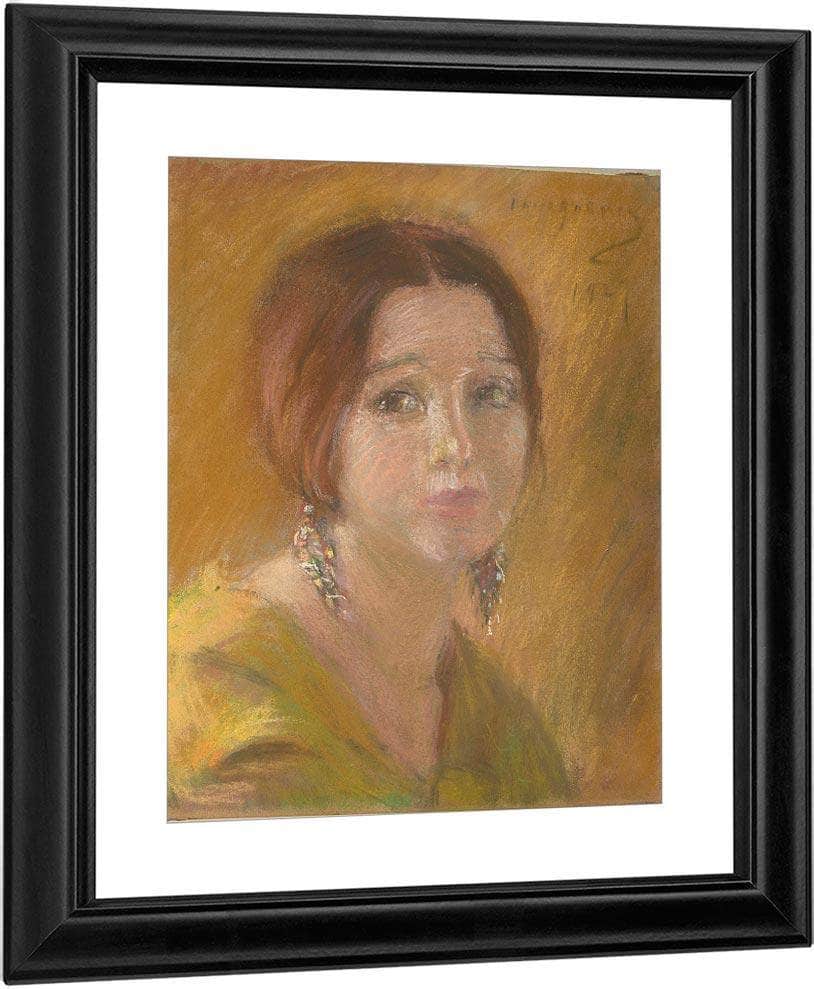 Study Head Of A Woman By Alice Pike Barney - Image 3