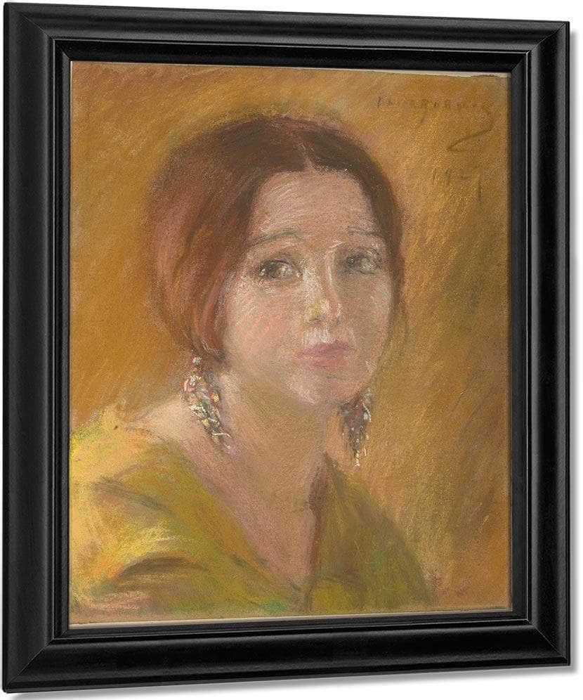 Study Head Of A Woman By Alice Pike Barney - Image 7