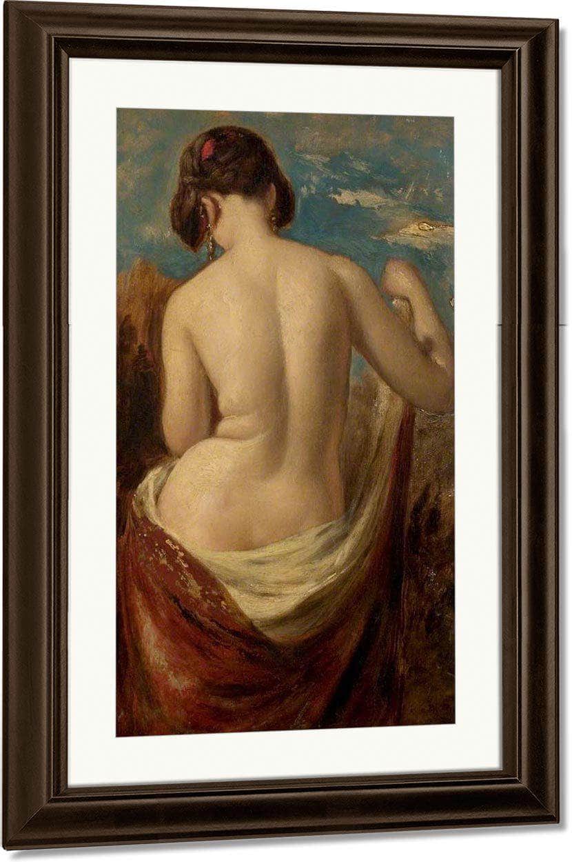 Study Of A Half Nude Figure By William Etty - Image 3