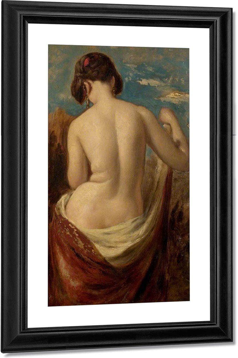 Study Of A Half Nude Figure By William Etty - Image 5