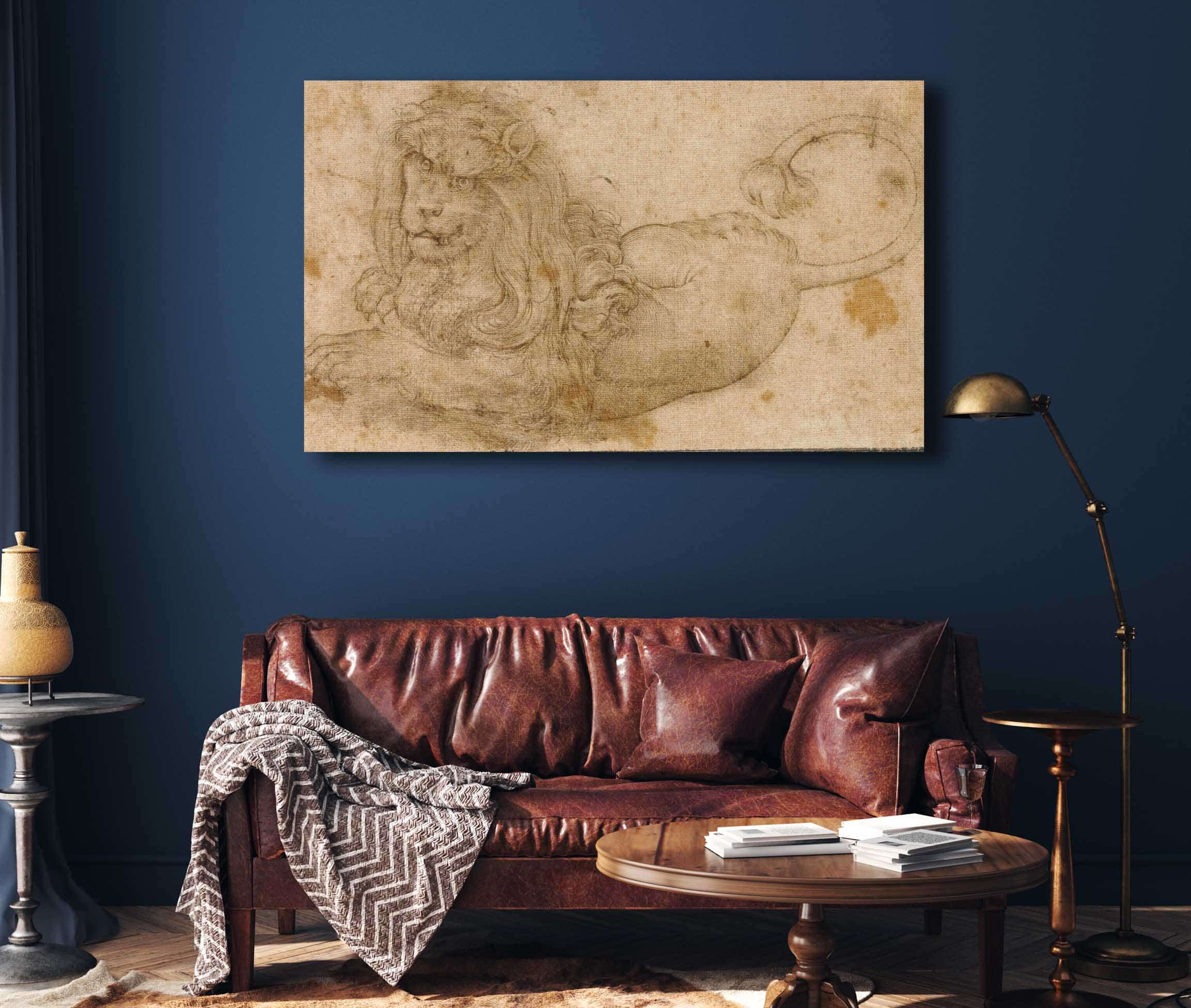 Study Of A Lion by Lucas Cranach The Elder - Image 4
