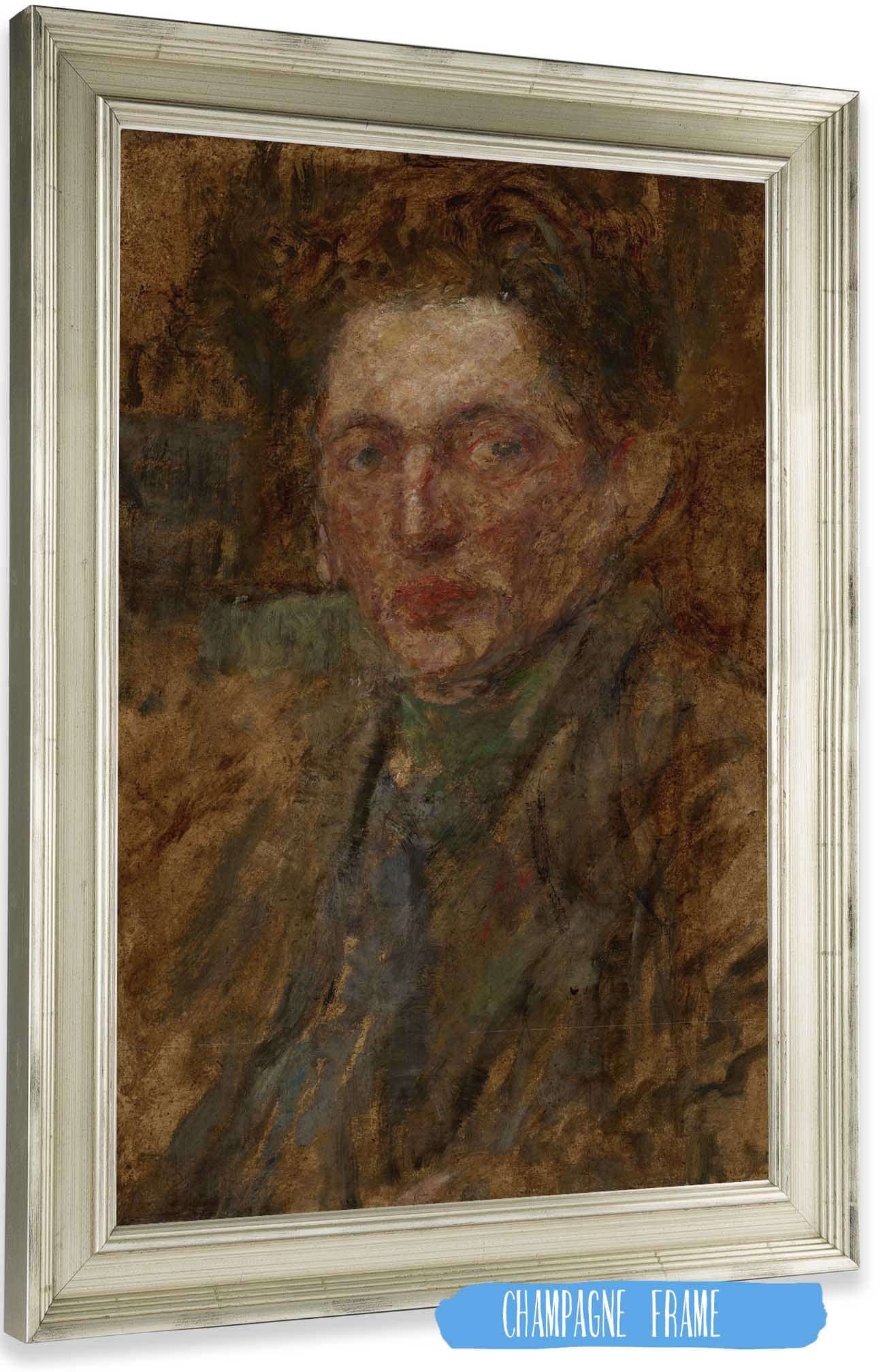Study Of A Male Figure by Olga Boznanska