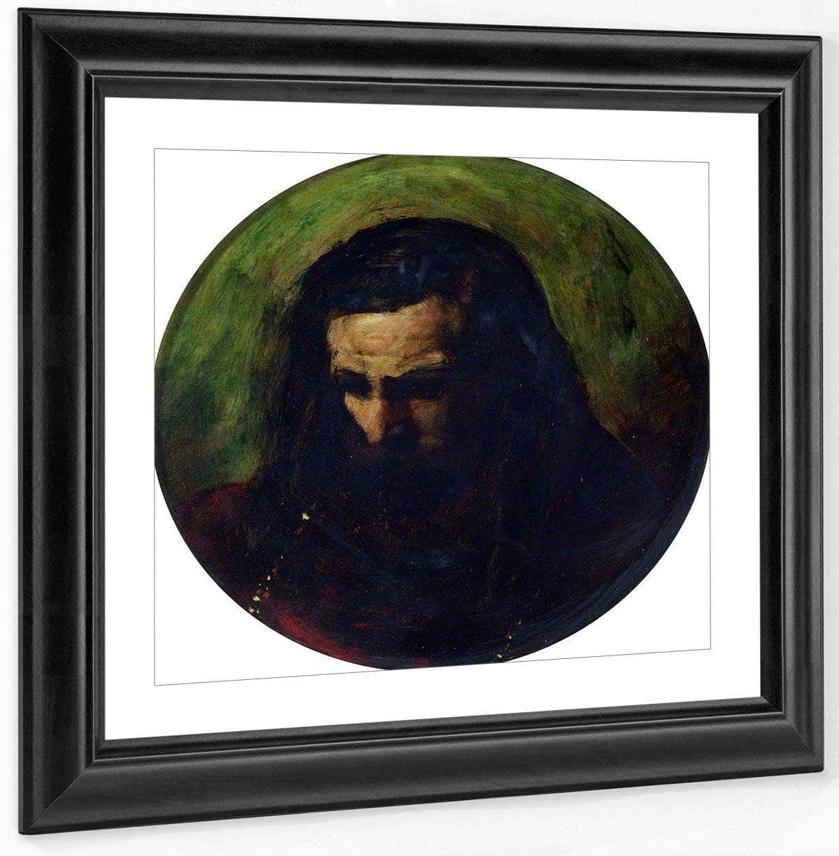 Study Of A Man's Head 3 By William Etty - Image 4