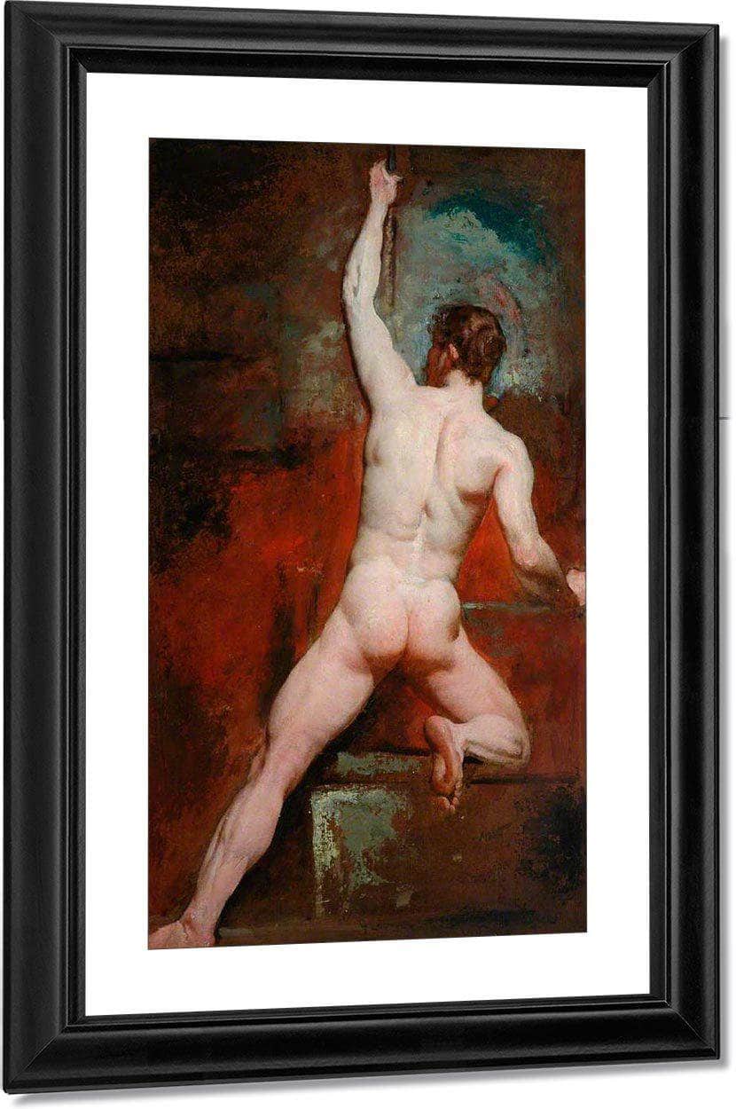 Study Of A Nude Man By William Etty - Image 5