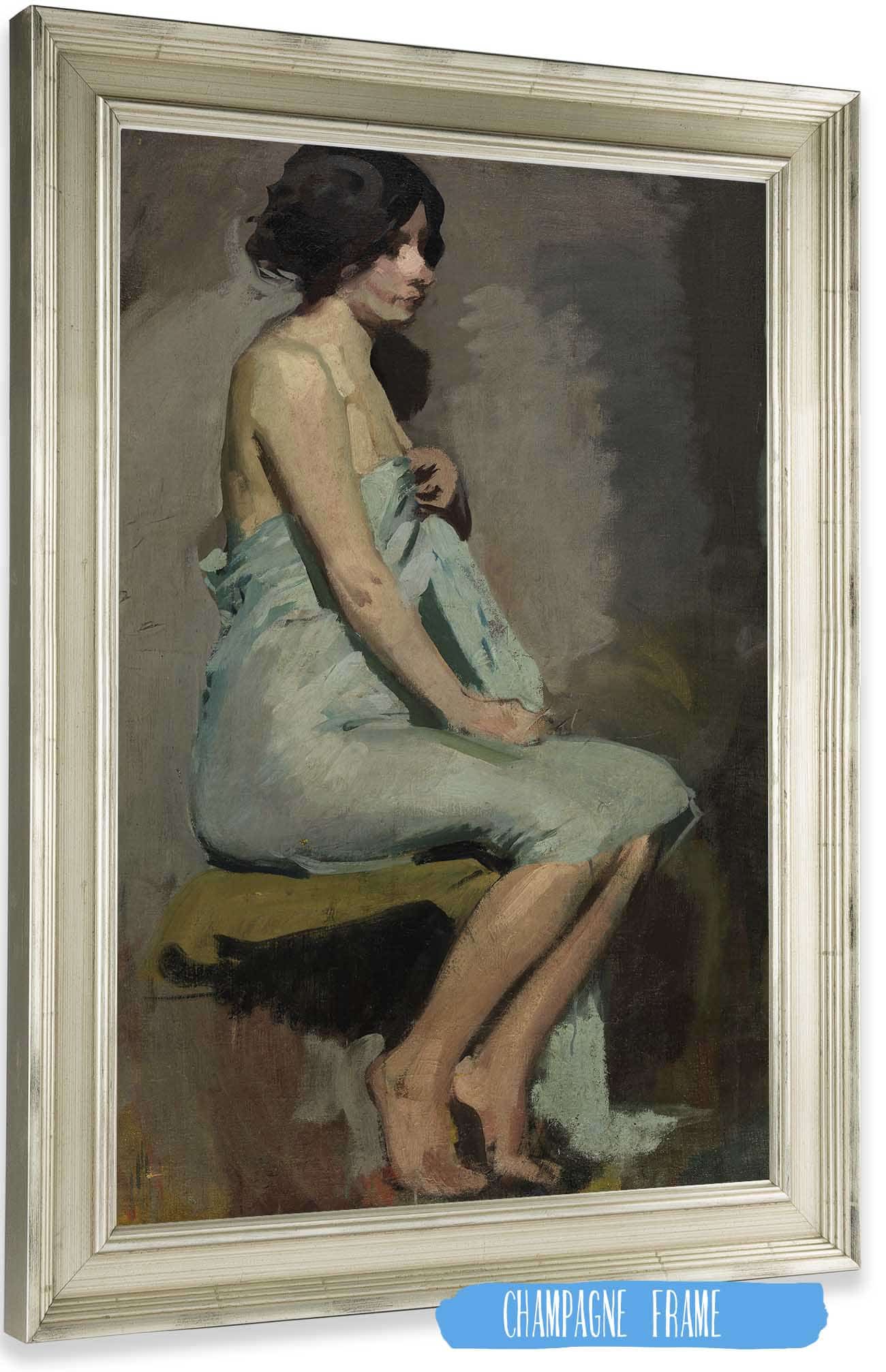 Study Of A Seated Woman by Alice Pike Barney