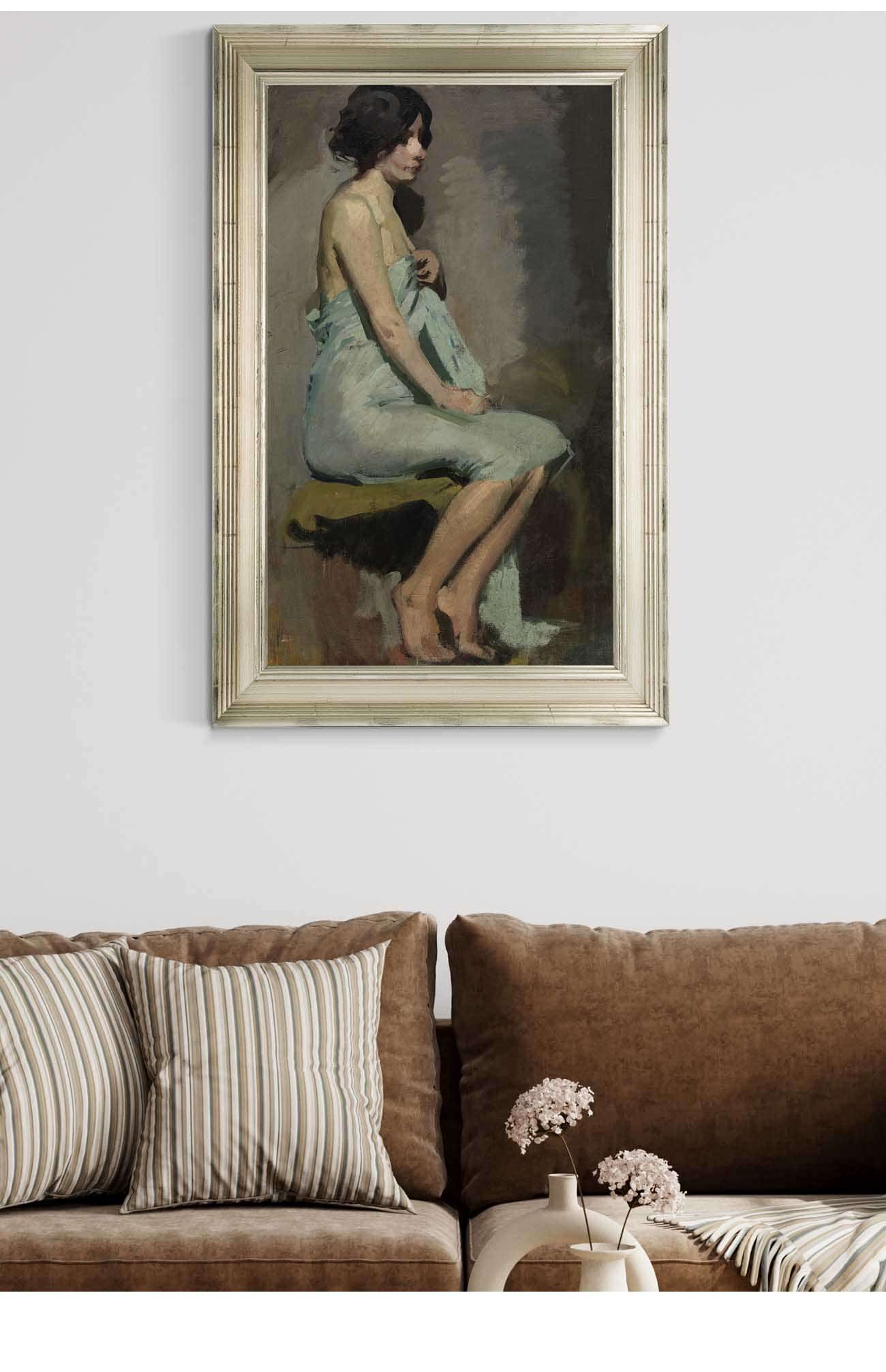 Study Of A Seated Woman by Alice Pike Barney - Image 5