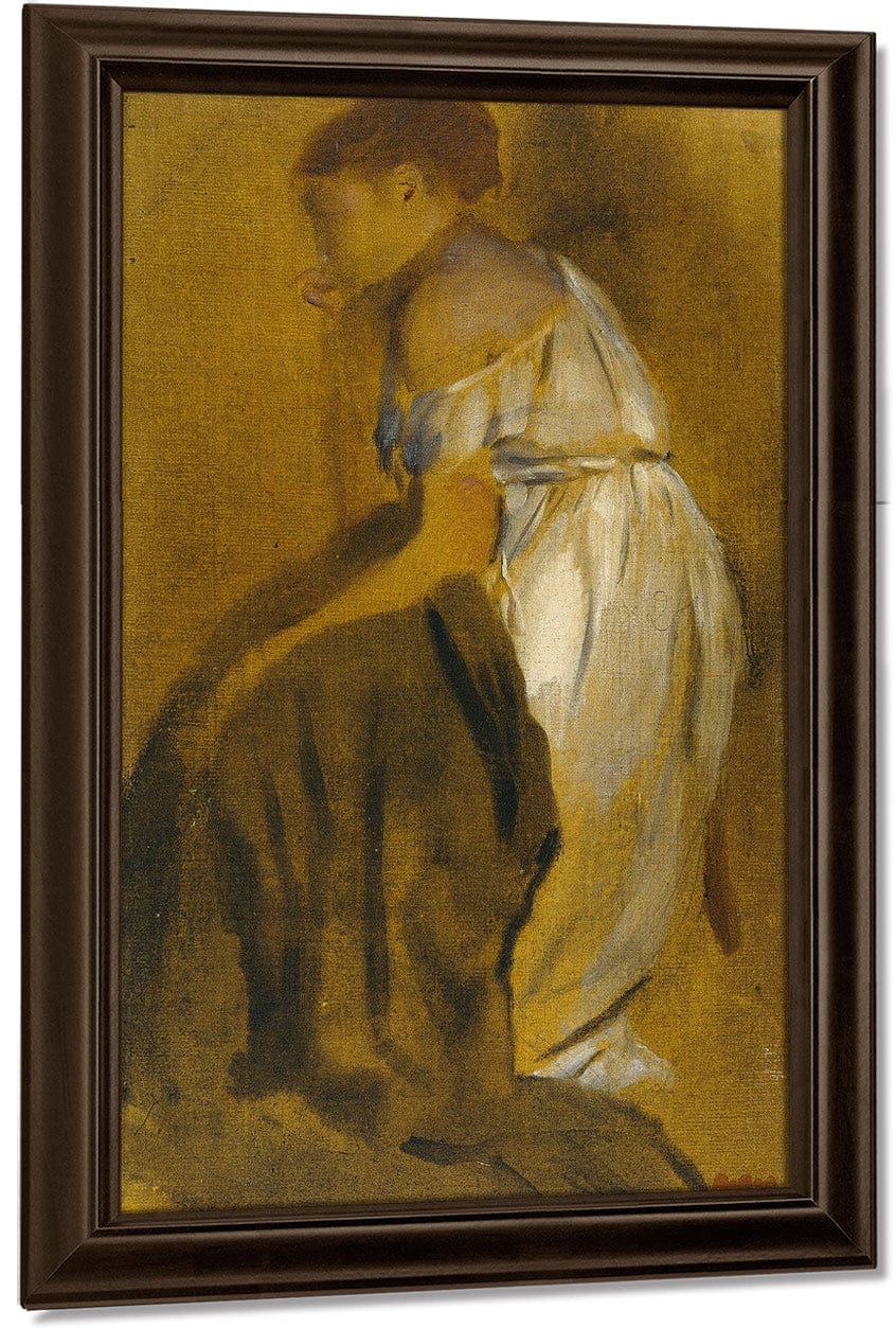 Study Of A Seated Woman By Edgar Degas - Image 5