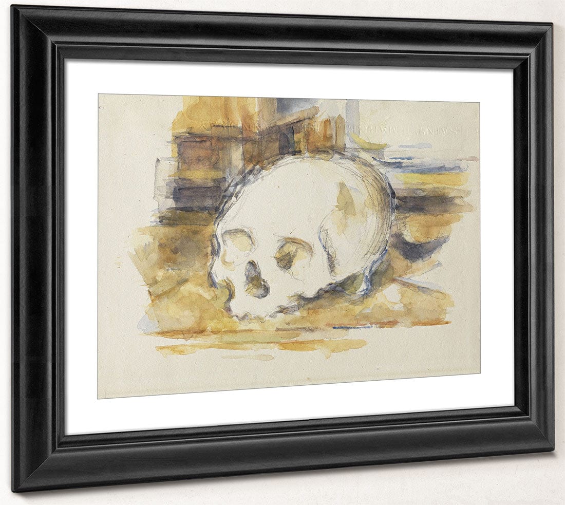 Study Of A Skull By Paul Cezanne - Image 4