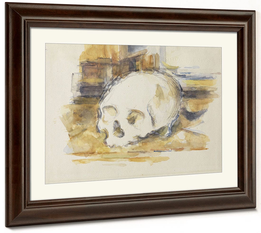 Study Of A Skull By Paul Cezanne - Image 5