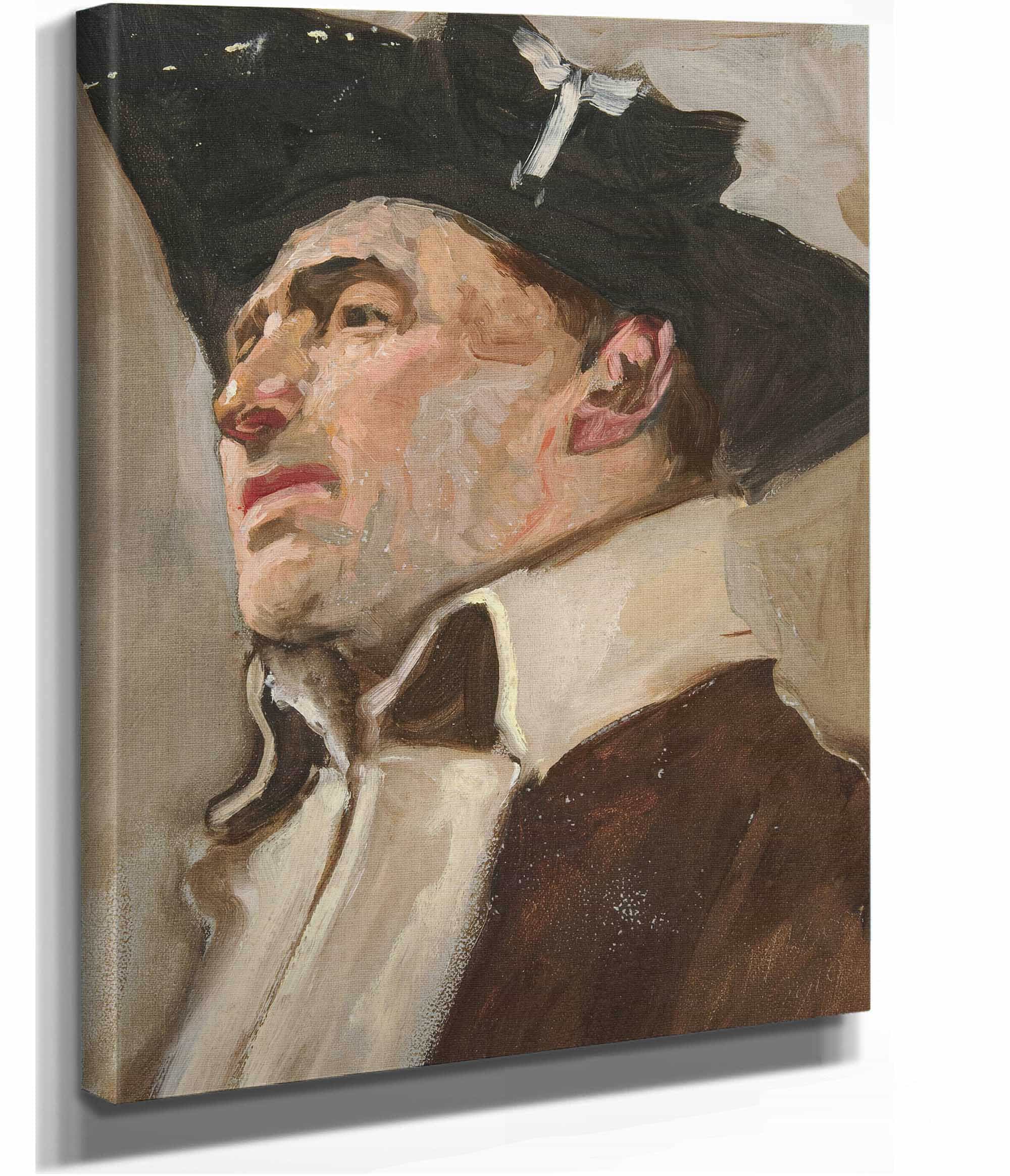 Study Of A Soldier by Edwin Austin Abbey - Image 2