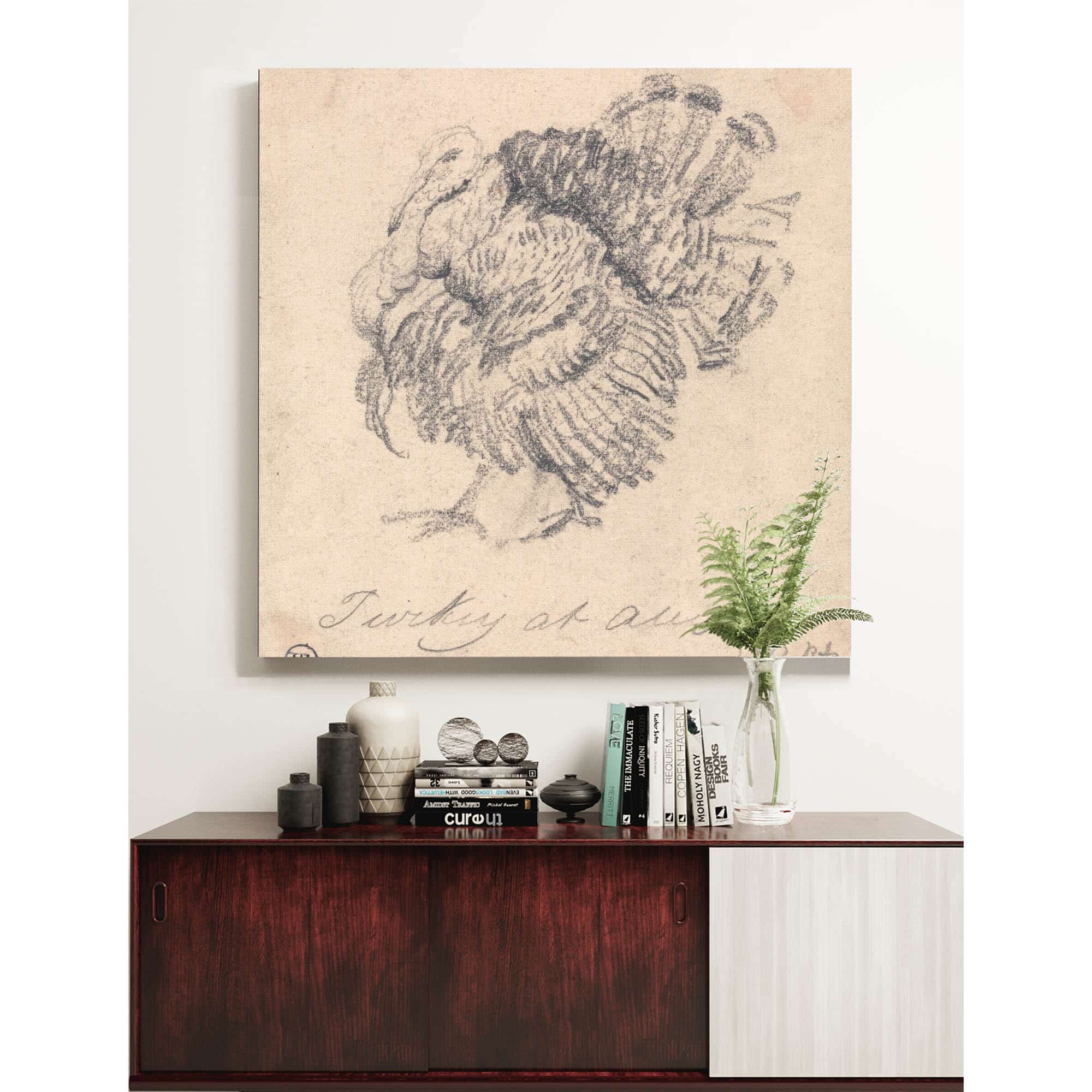 Study Of A Turkey by James Ward - Image 5