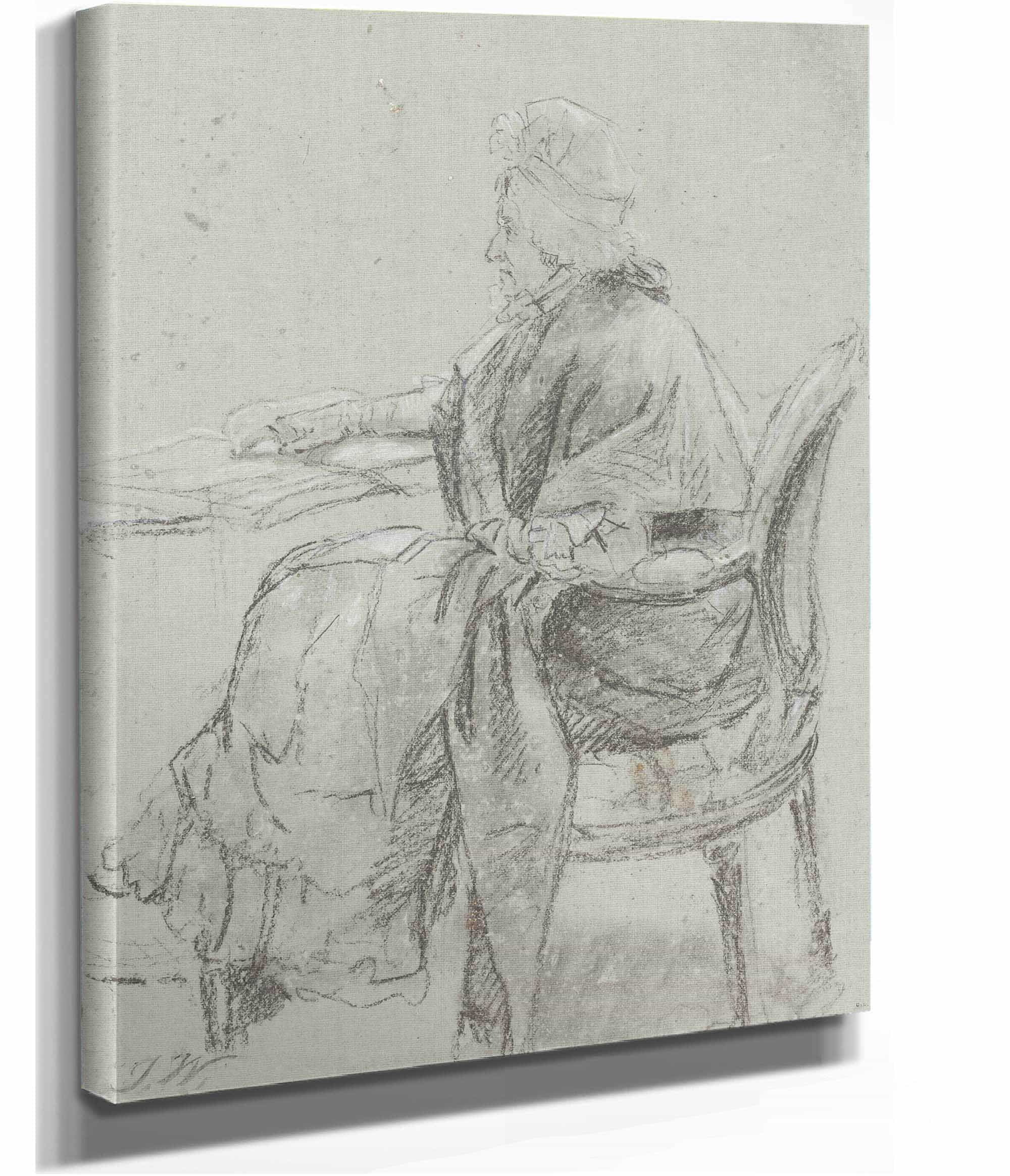 Study Of An Elderly Woman For Disobedience Discovered by James Ward - Image 2