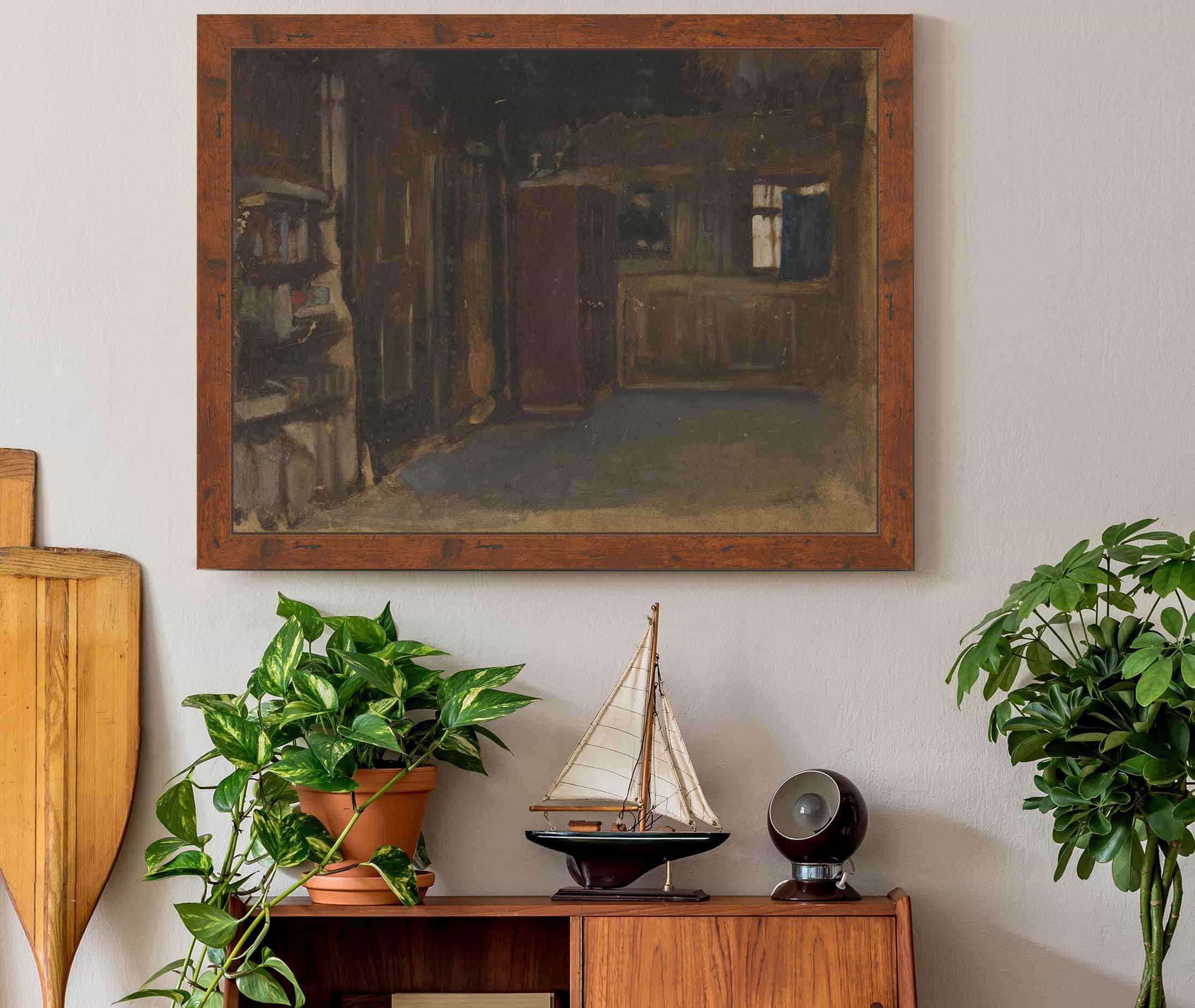 Study Of An Interior by Edwin Austin Abbey - Image 6