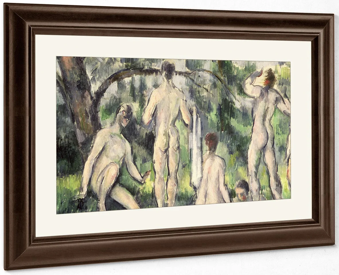 Study Of Bathers By Paul Cezanne - Image 5