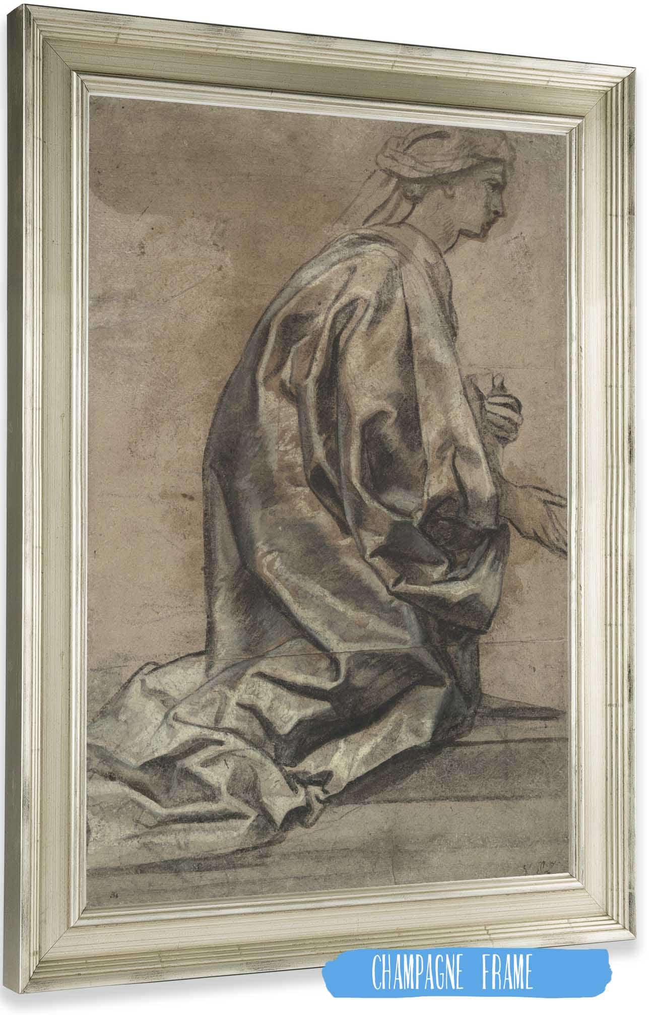 Study Of Drapery by Jacob Jordaens