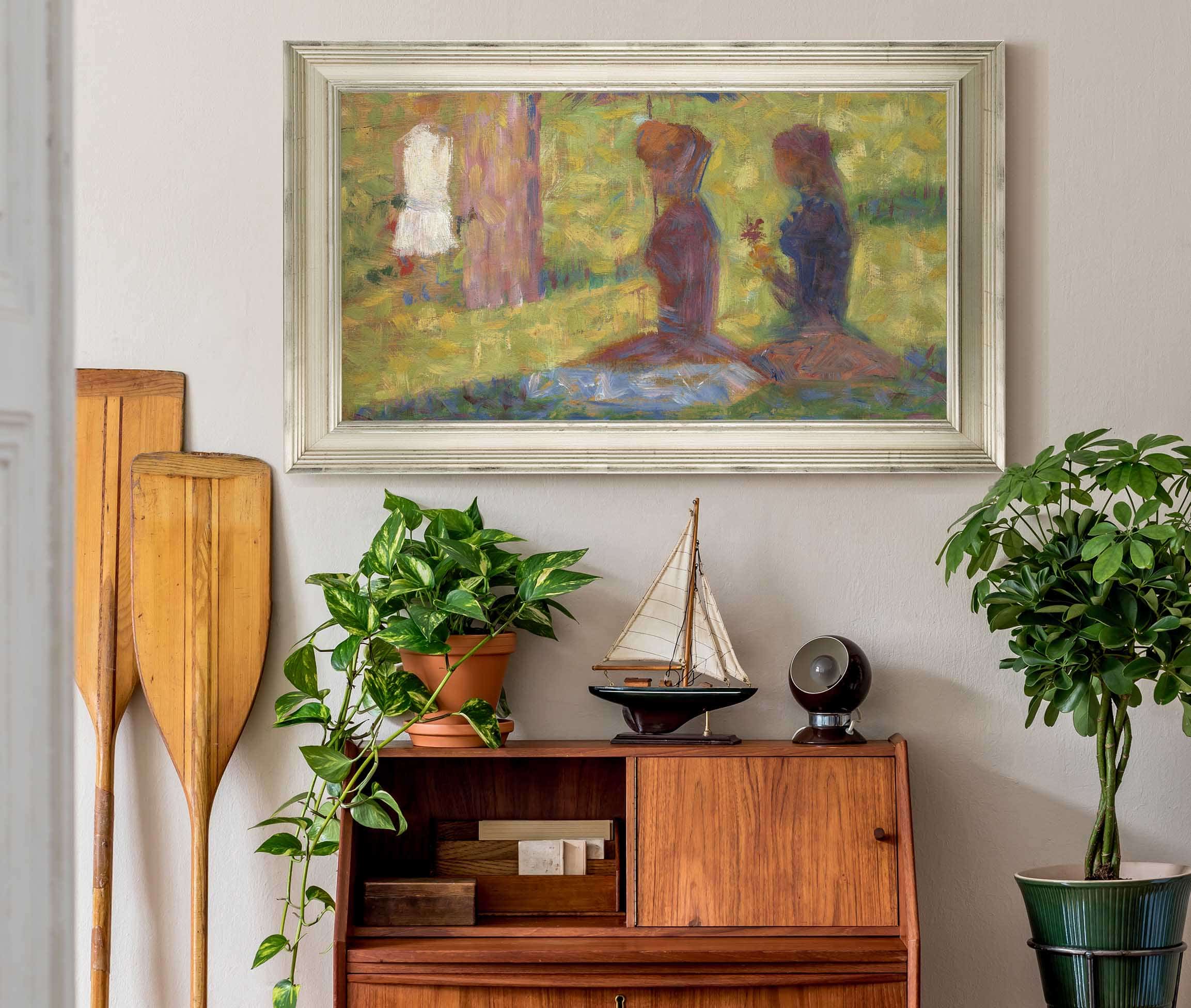Study Of Figures For La Grande Jatte by Georges Seurat - Image 6