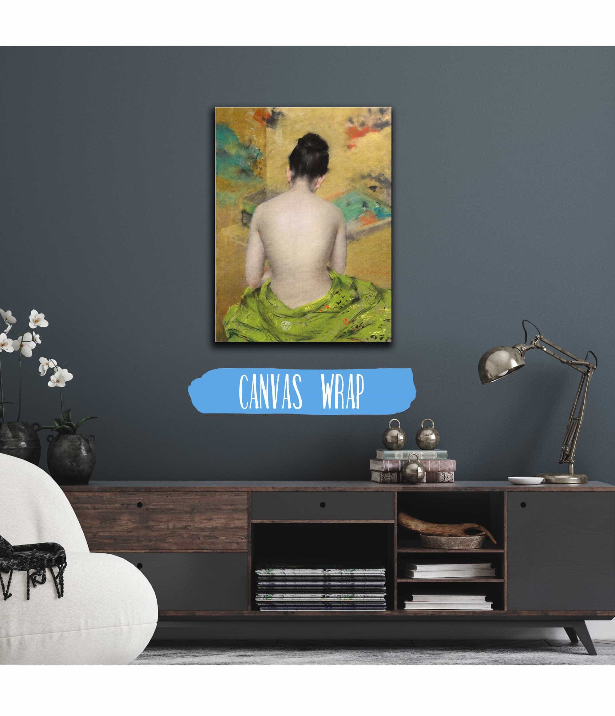 Study Of Flesh Color And Gold by William Merritt Chase - Image 3