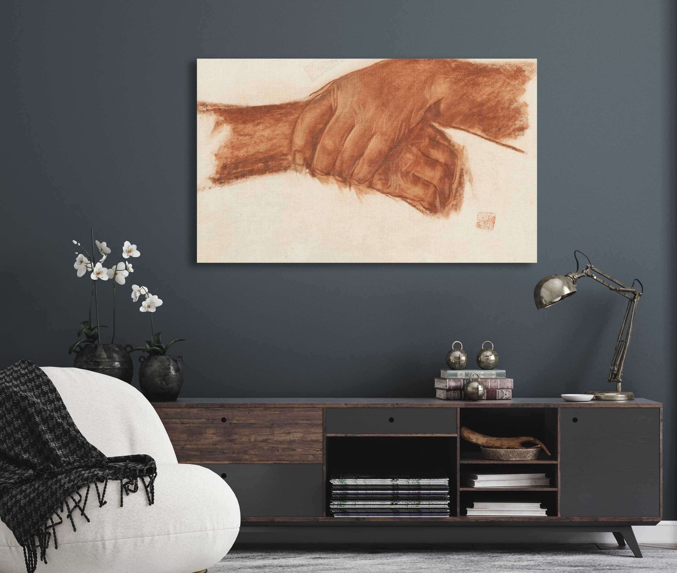 Study Of Hands By Alexander Evgenievich Yakovlev - Image 5