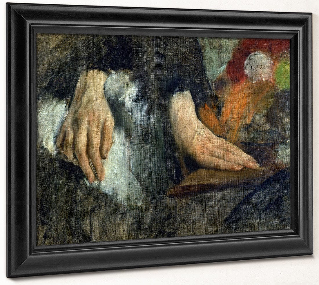 Study Of Hands By Edgar Degas - Image 8
