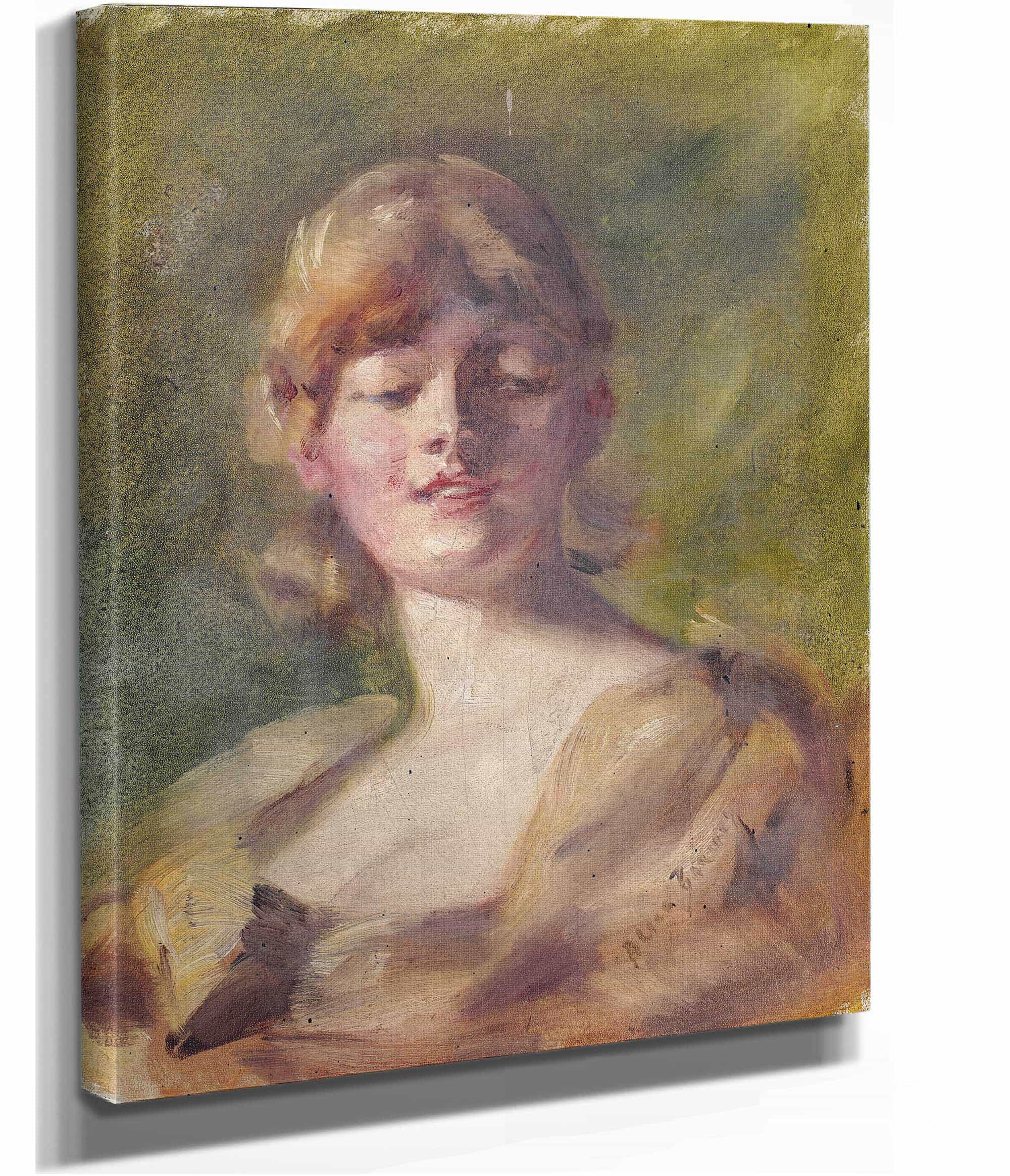 Study Of Head by Alice Pike Barney - Image 2