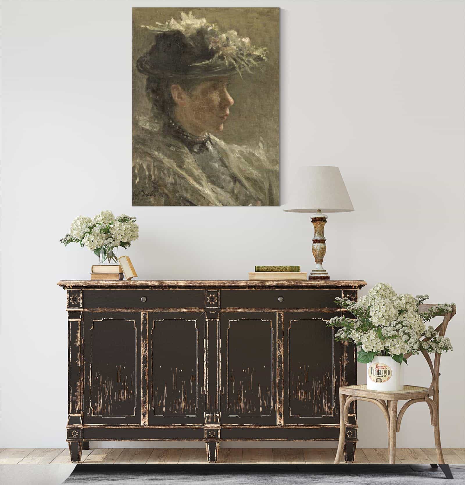 Study Of Sijtje Van Bemmel by Jozef Israels - Image 4