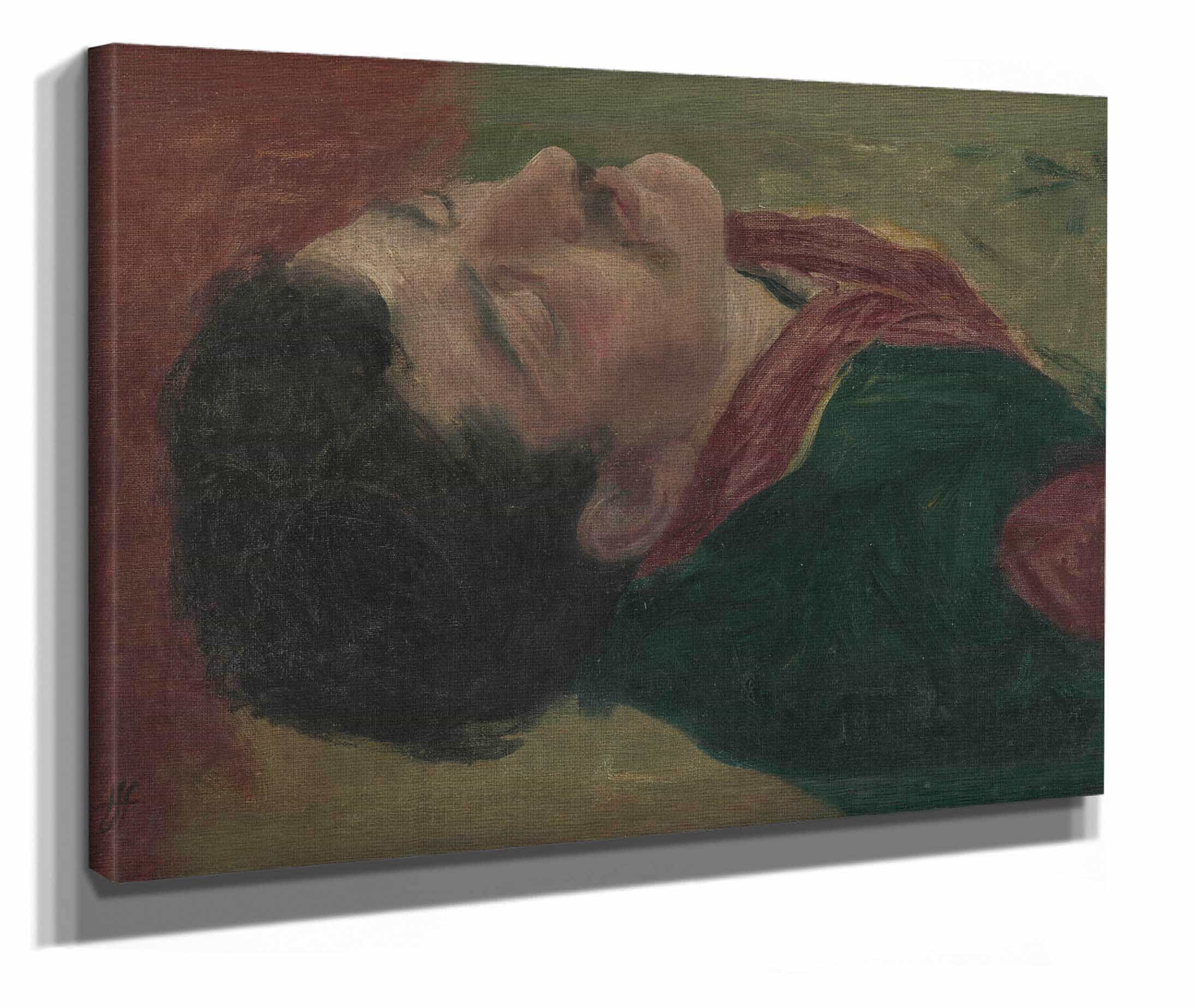 Study Of The Human Head by Jozef Hanula - Image 2