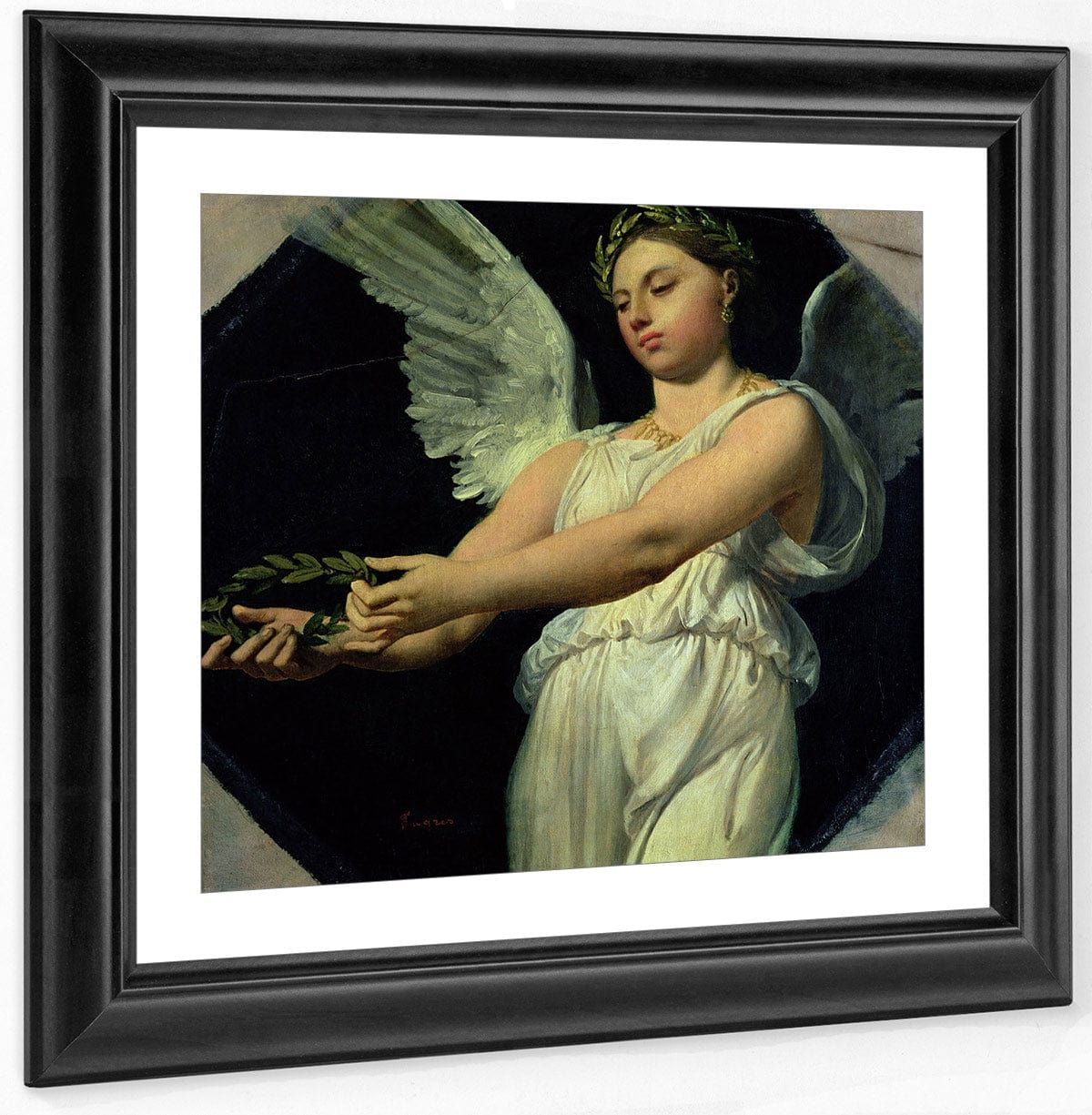 Study Of Victory For The Apotheosis Of Homer By Jean Auguste Dominique Ingres - Image 2