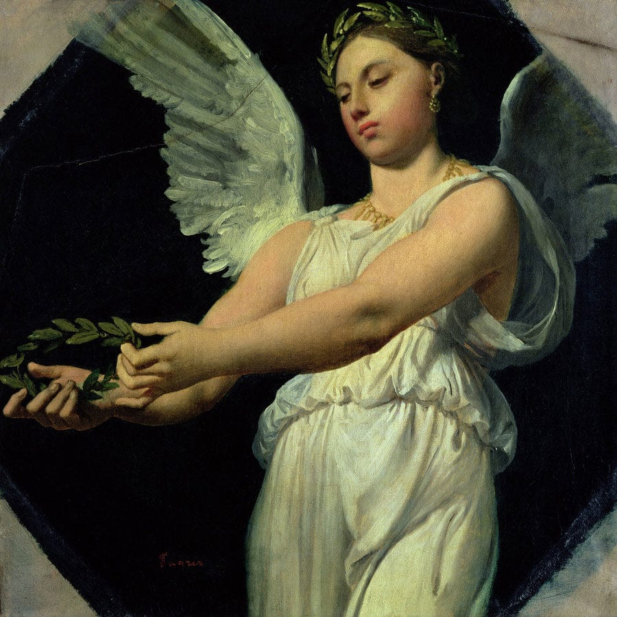 Study Of Victory For The Apotheosis Of Homer By Jean Auguste Dominique Ingres - Image 5