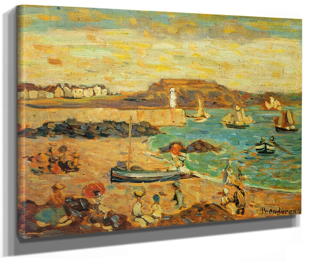 Study St Malo No 32 1907 By Maurice Prendergast