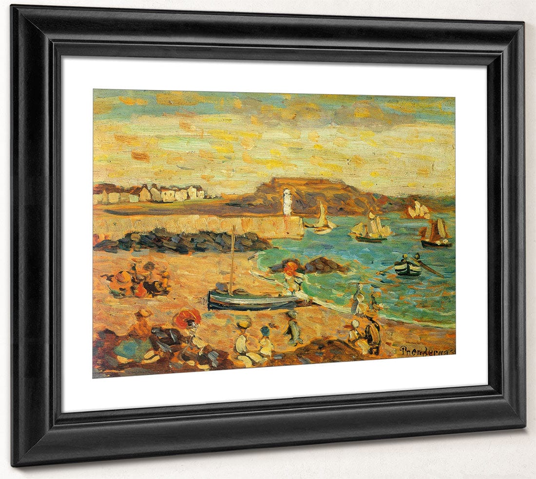 Study St Malo No 32 1907 By Maurice Prendergast - Image 4