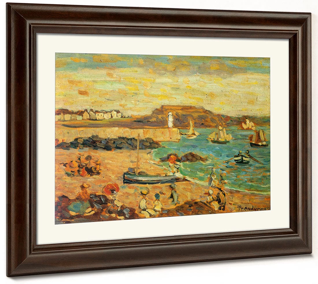 Study St Malo No 32 1907 By Maurice Prendergast - Image 5
