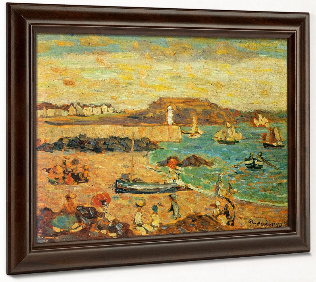 Study St Malo No 32 1907 By Maurice Prendergast - Image 6